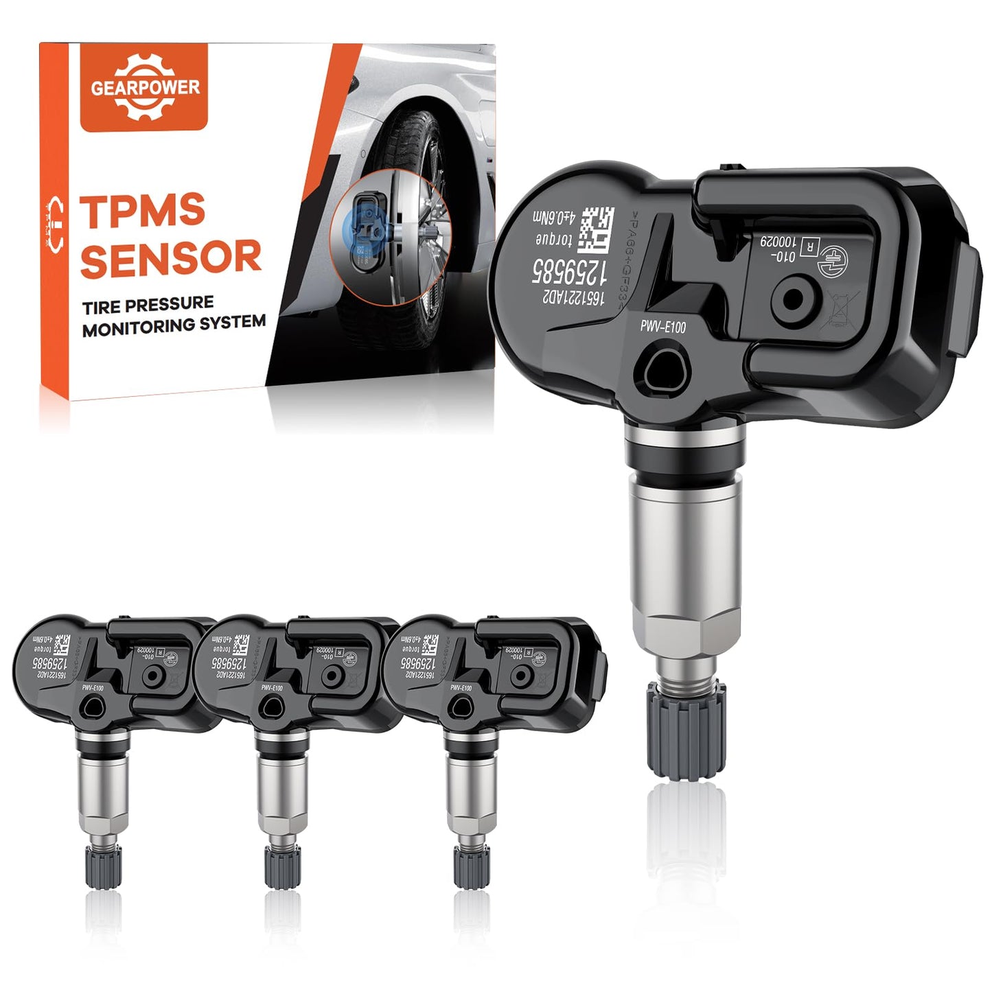 Sensor TPMS para Monitoreo de Presión de Neumáticos para Toyota y Lexus 315MHz 4 Piezas