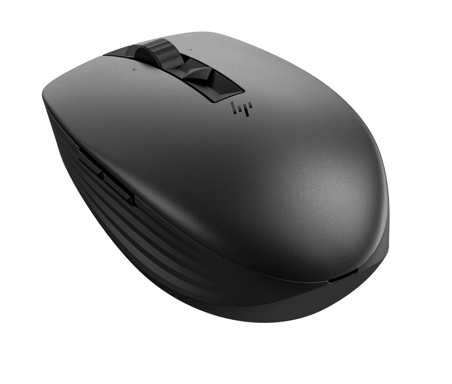 HP Mouse Silencioso Recargable 710 Negro, Inalámbrico, Recargable, Ambidiestro, Botones Programables, Compatible con Mac, Windows, Chrome, Negro (6E6F2AA)