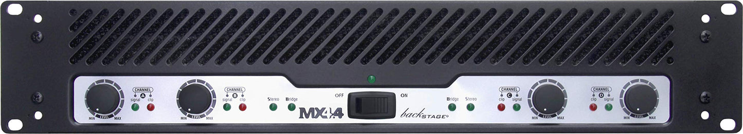 Backstage MX-4.4, Amplificador de 4Ch. 800 w RMS
