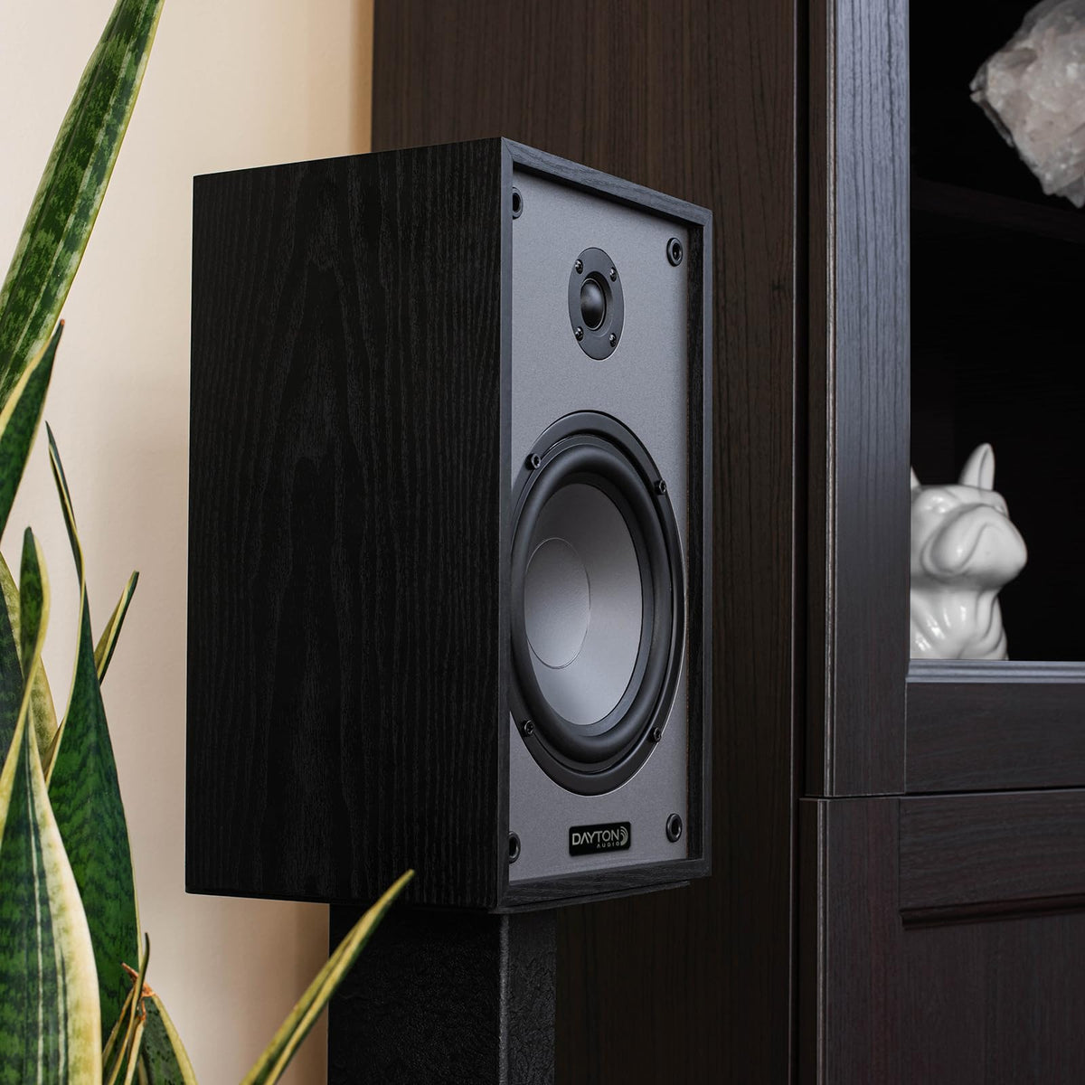 Par de Altavoces Dayton Audio Classic Negro para Estantería