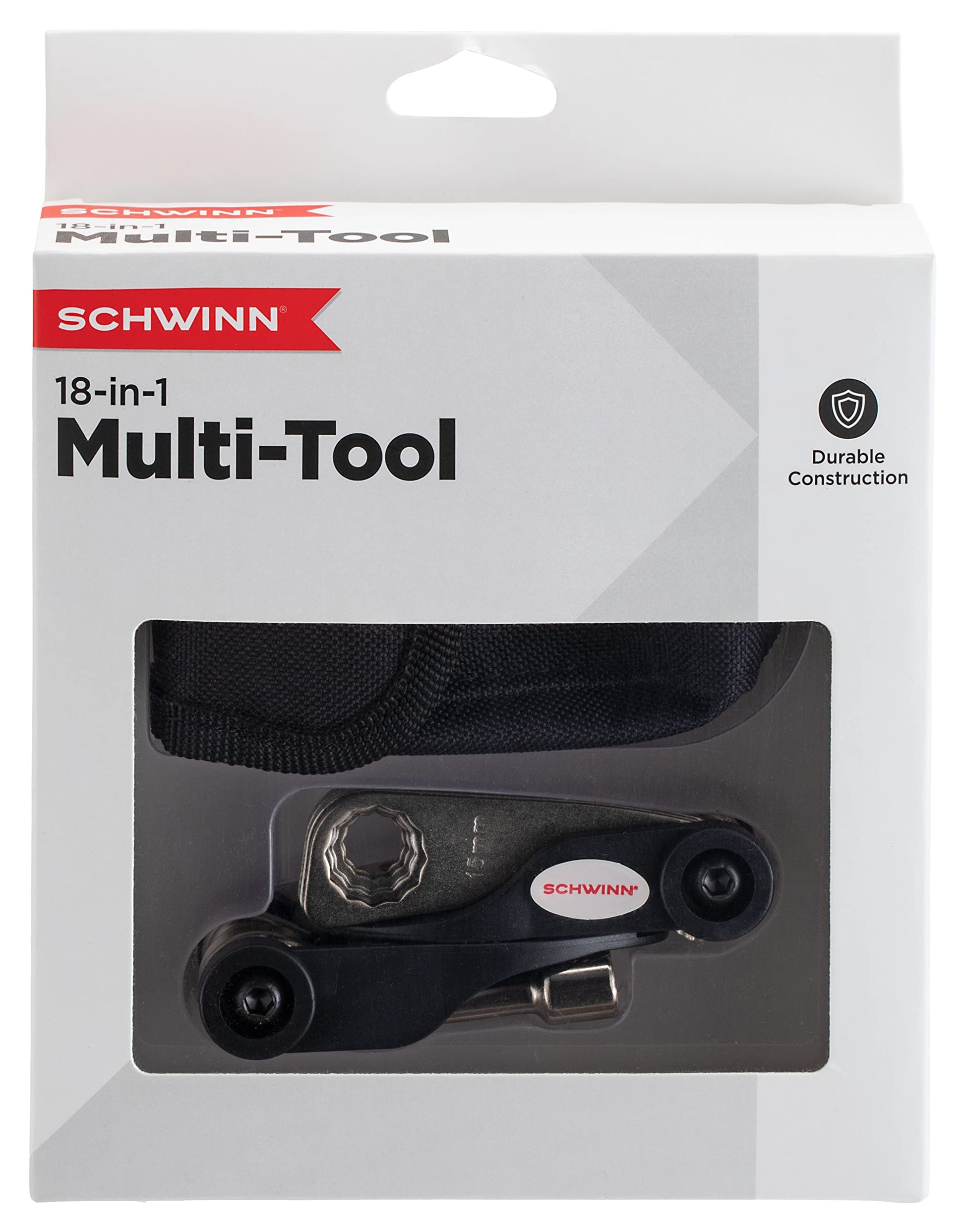 Kit Multiherramientas para Bicicletas Schwinn Negro de 18 Funciones
