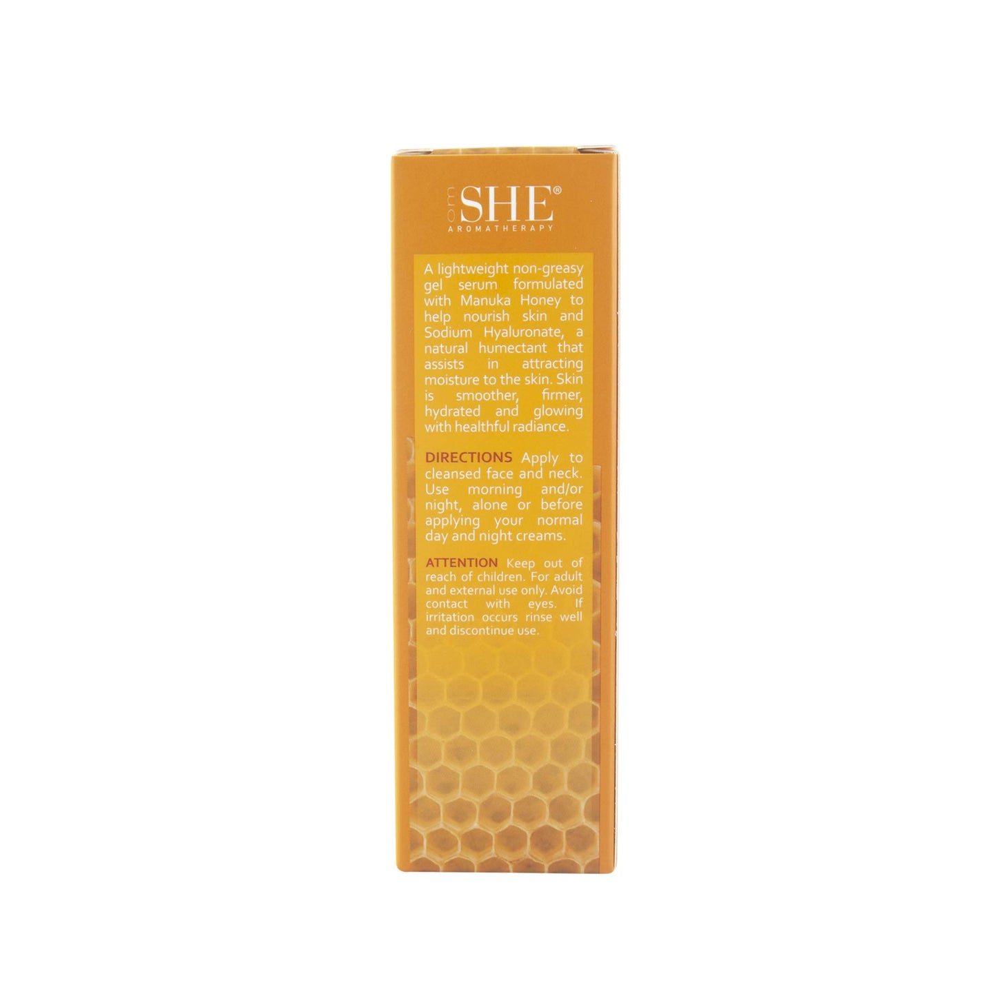 OM SHE Aromaterapia Manuka Miel Sérum facial