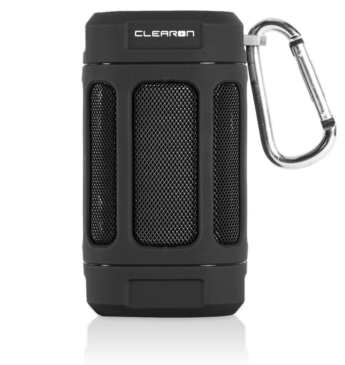 Bocina Bluetooth Clearon Negra con Soporte para Bicicleta