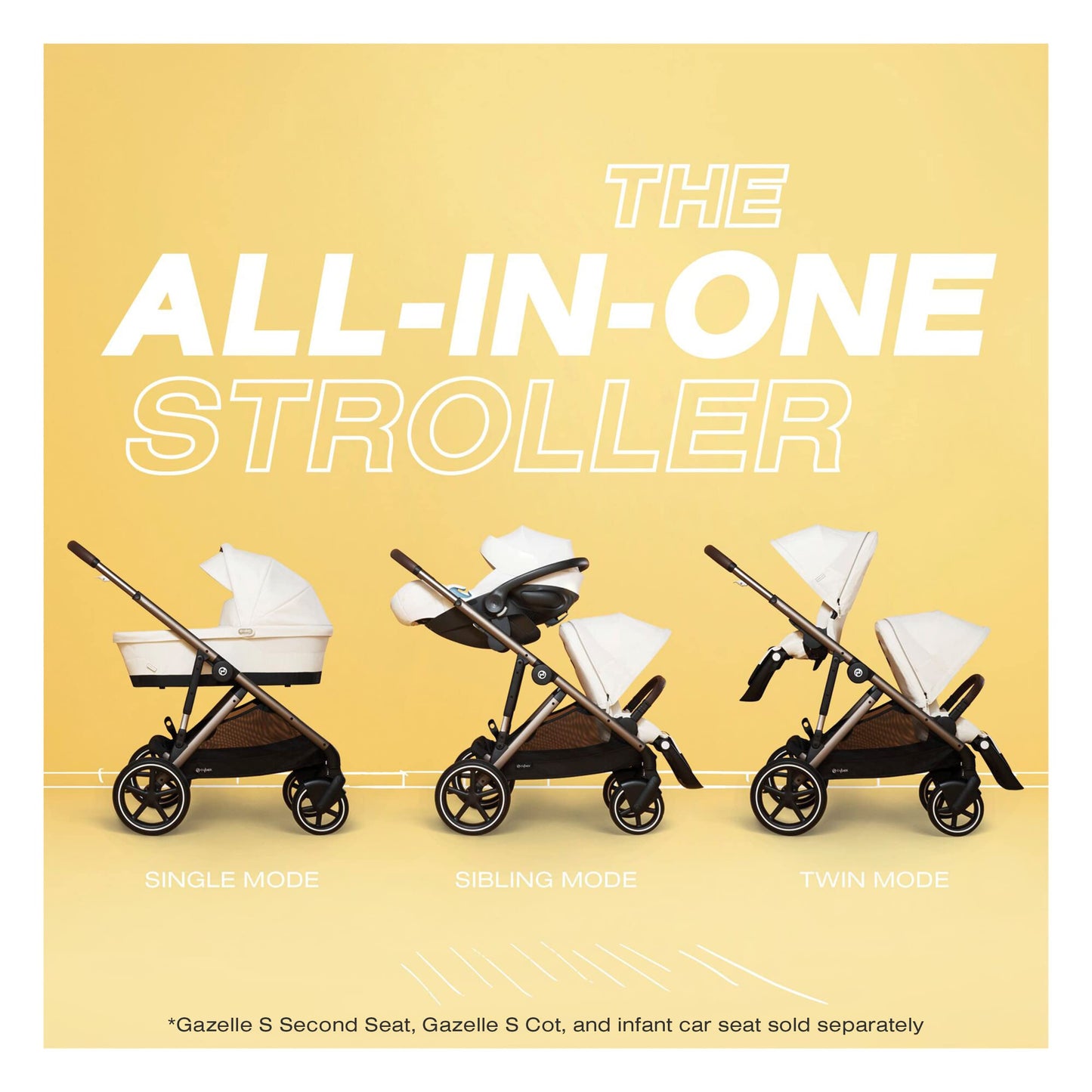 Cybex Gazelle S Unidad de Segundo Asiento - Azul Cielo