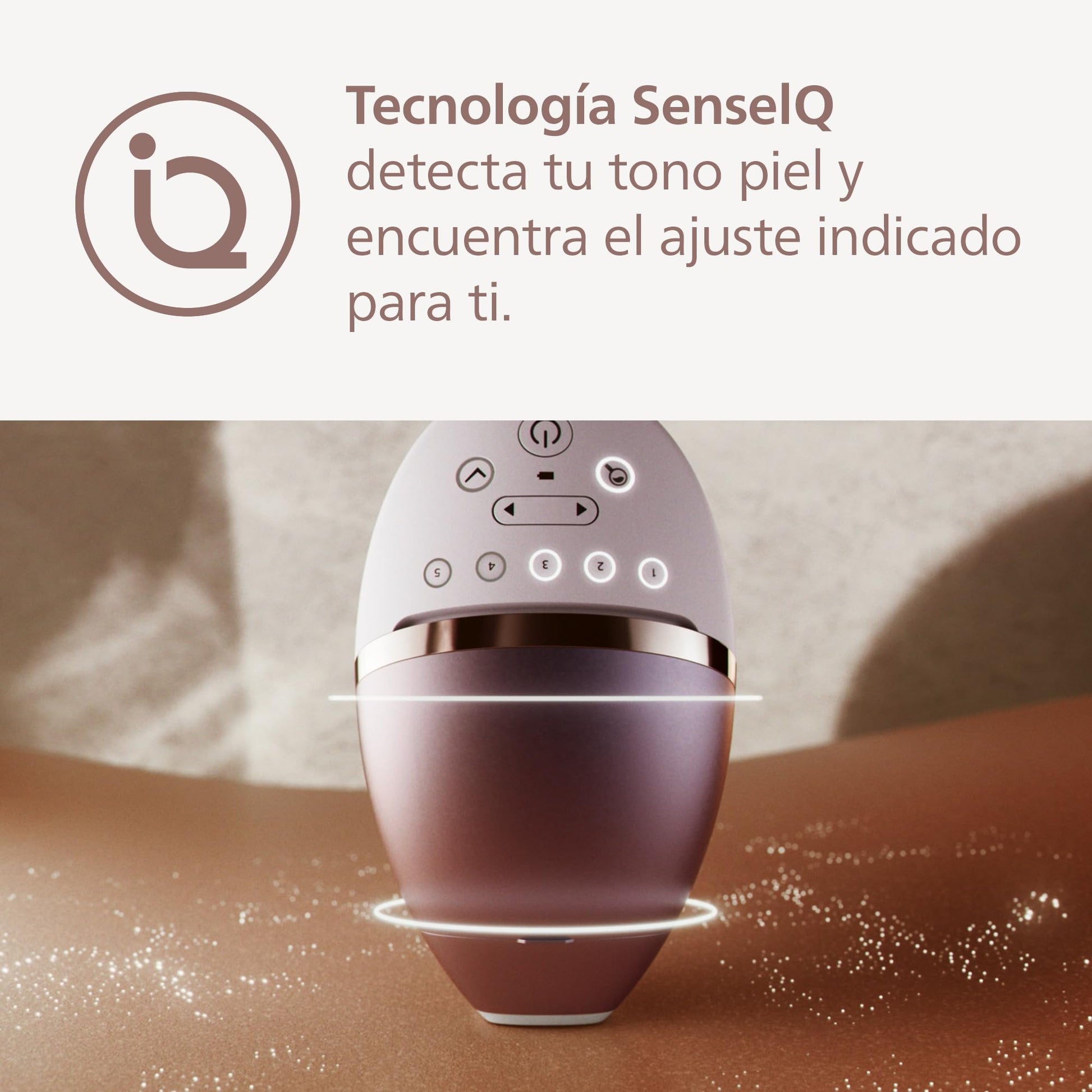 Philips Lumea Prestige Depiladora IPL, Luz Pulsada, inalámbrica, 4 Cabezales Inteligentes (Cuerpo, Bikini, Axilas y Cara) y SmartSkin Sensor, Rosa BRI958/00