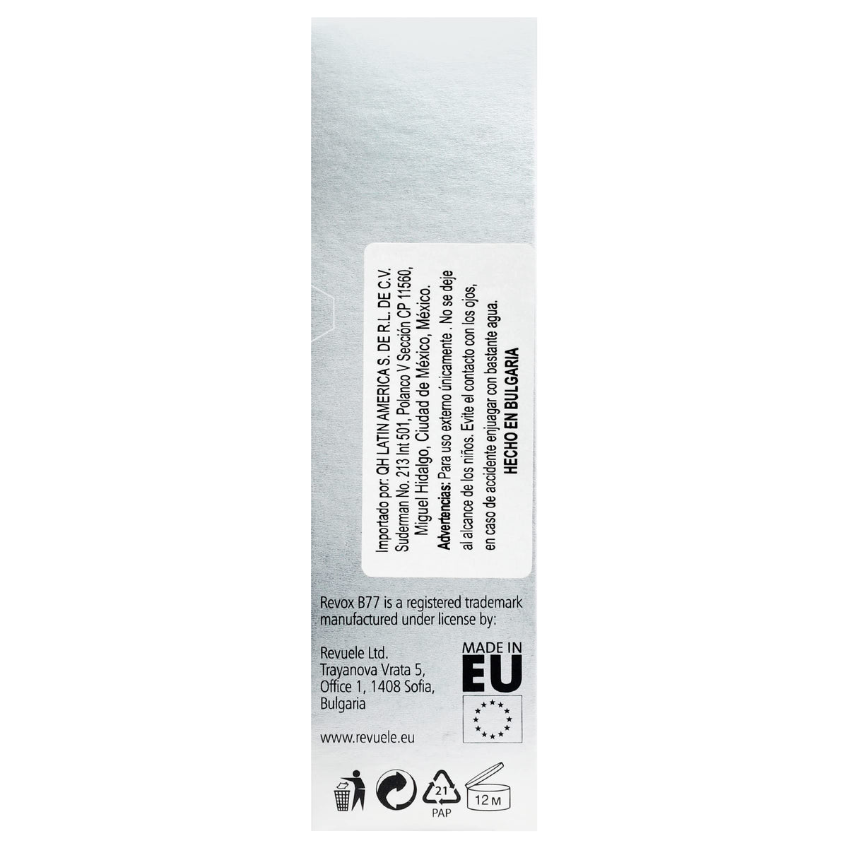 REVOX B77 - Retinol Eye Contour Gel Anti-Wrinkle Concentrate, 30 ml, Contorno Ojos Retinol, Reduce Líneas de Expresión y Arrugas, Suaviza la Textura, Estimula Producción Colágeno, Hidratación Profunda