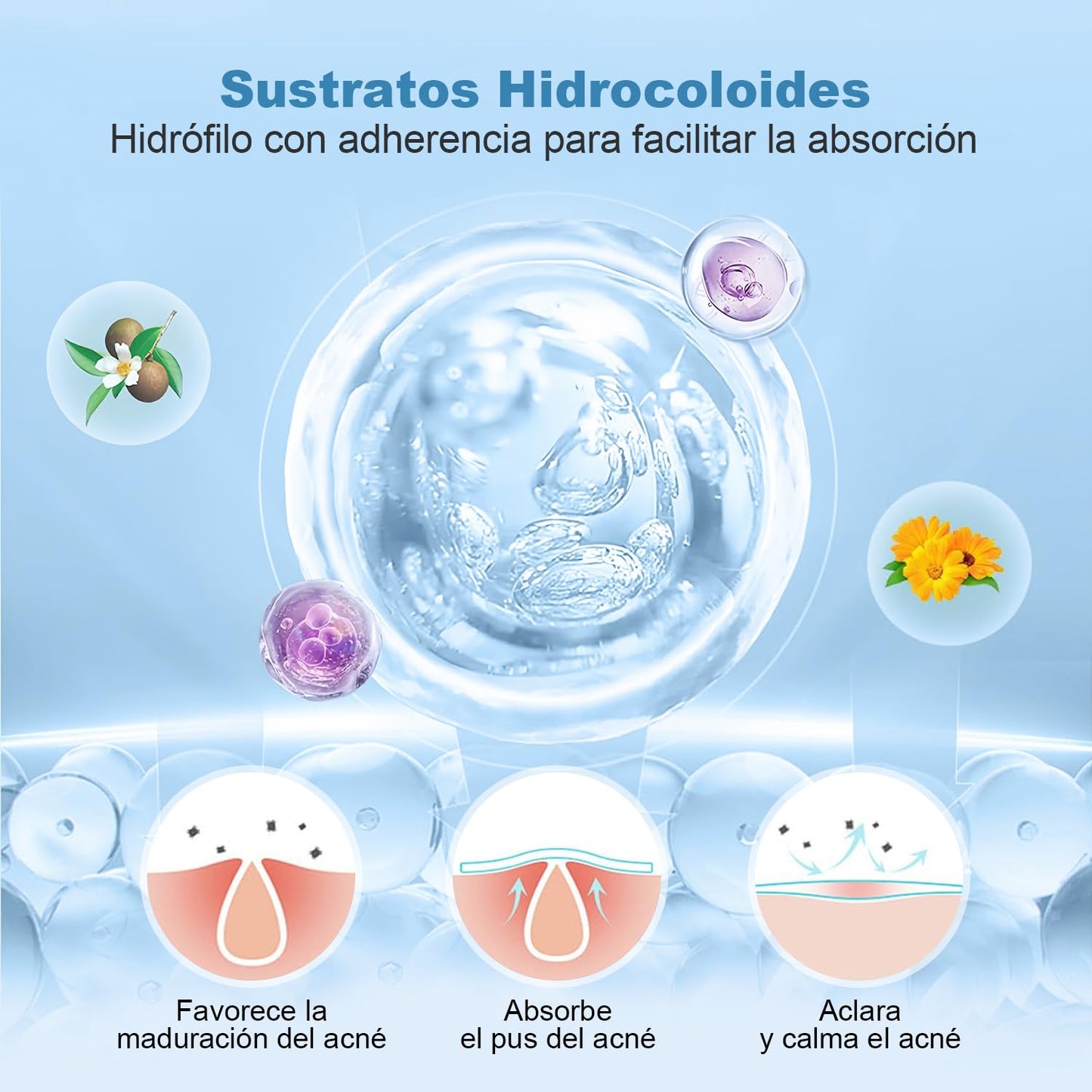 Parches Antiacné Estrella – 200 Hidrocoloides – Verde Actualizado