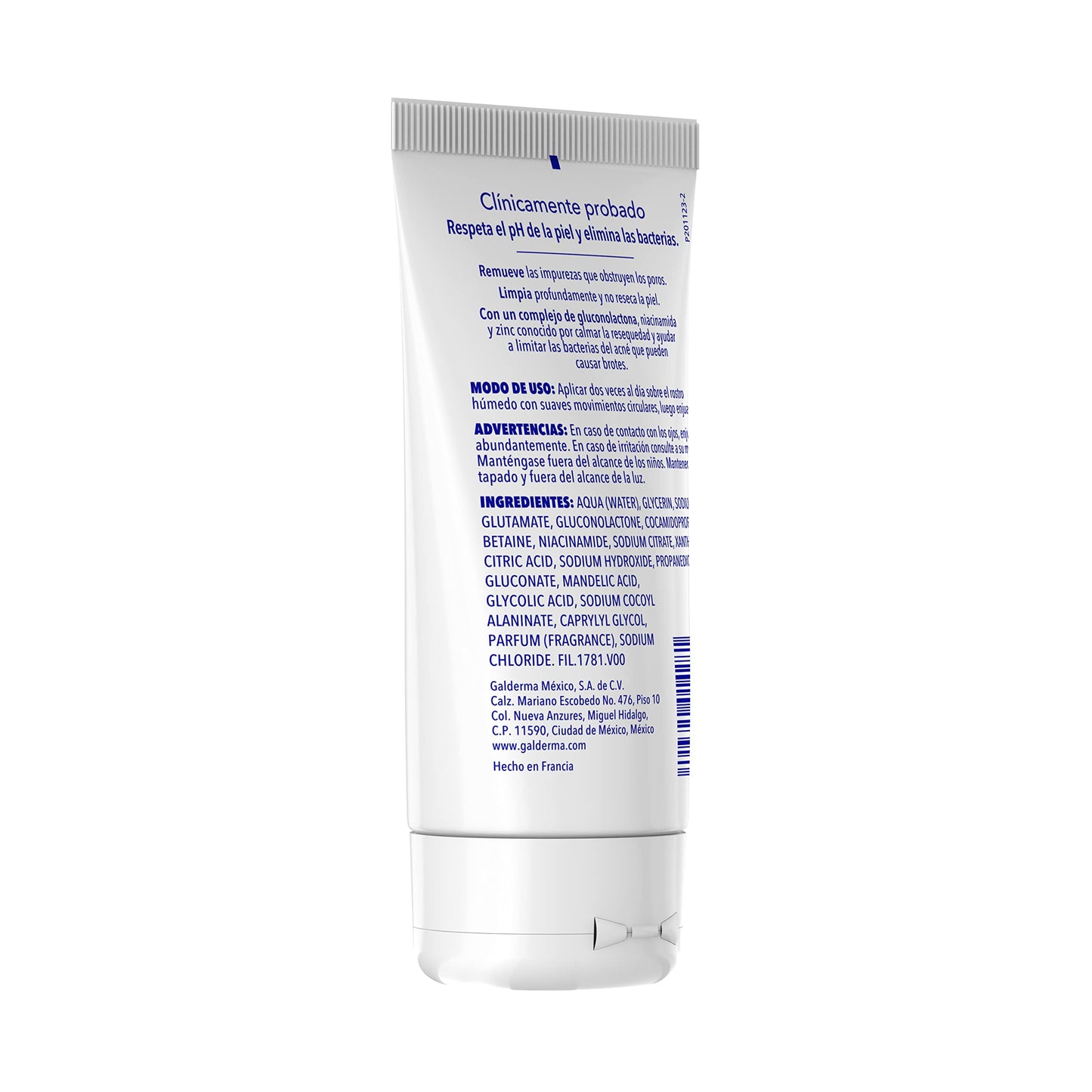 BENZACARE Ph Control Limpiador Facial 1 pz 150 ml Limpiador Antibacterial para Piel Propensa a Barros Ayudando a Controlar el Acné Dermatológicamente Probado