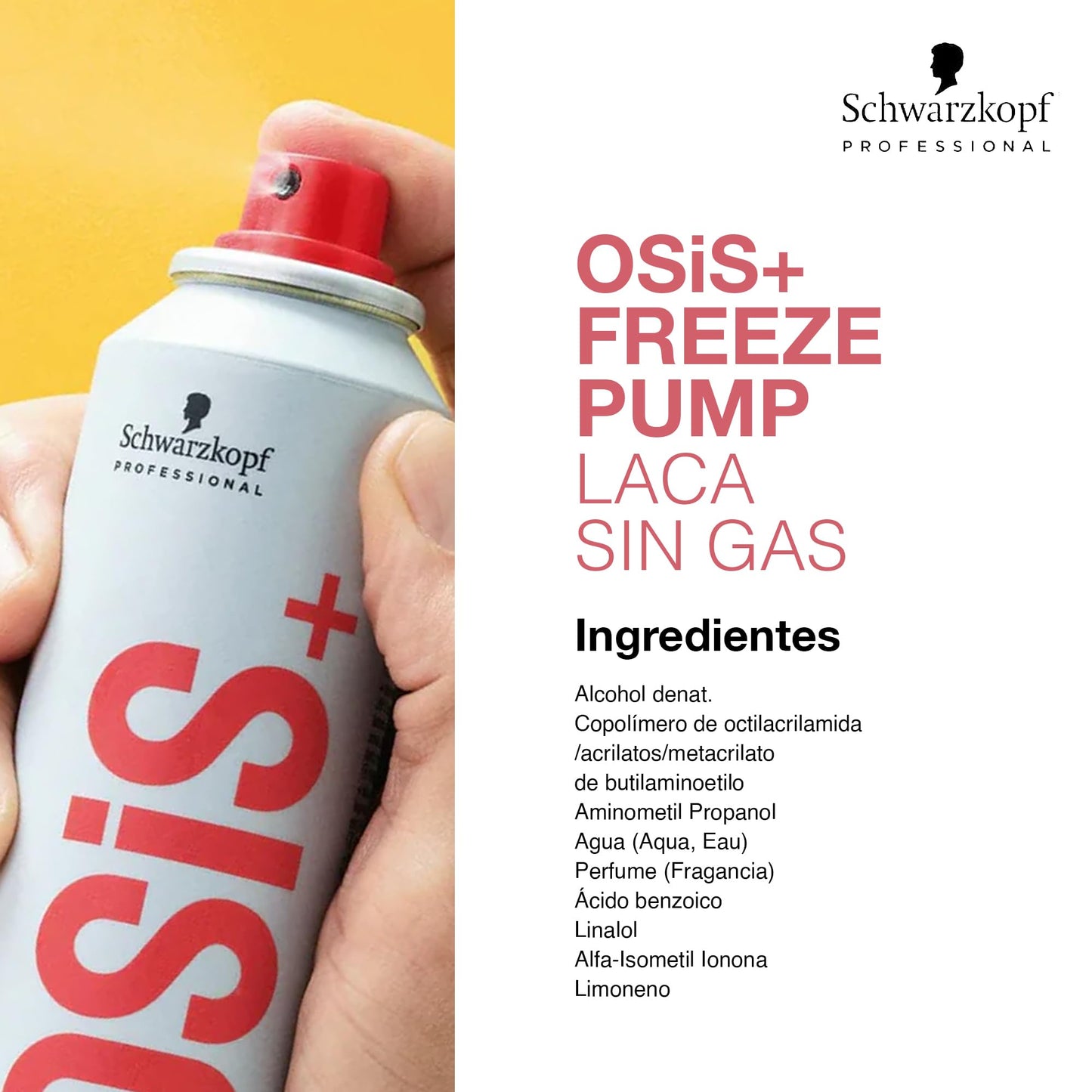 Laca OSIS Fijación Fuerte Secado Rápido Protección Térmica