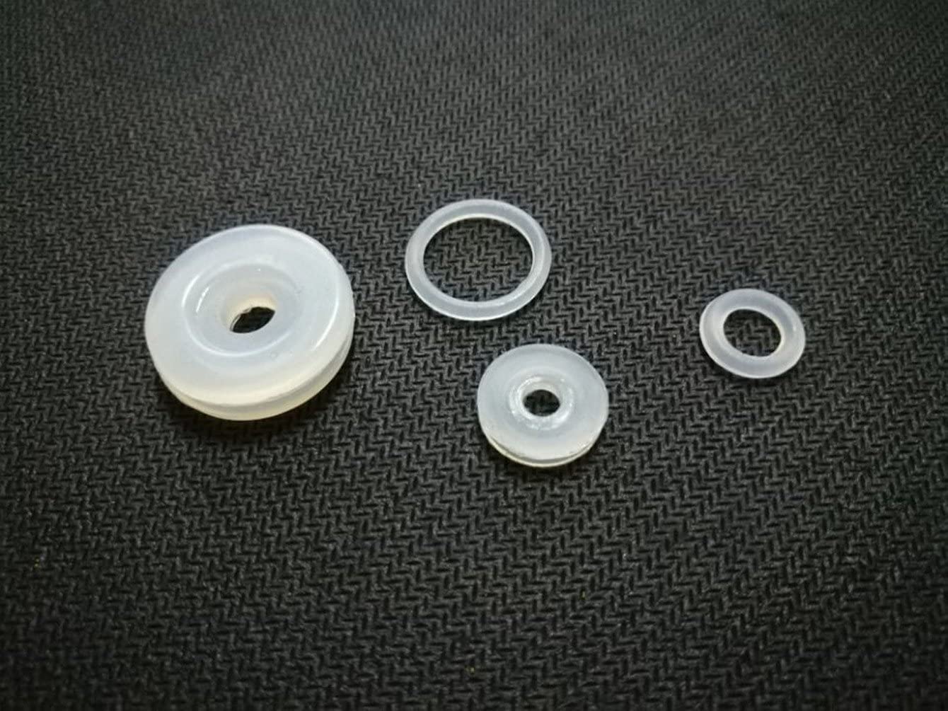 Anillo de sellado de silicona para cocina y juntas de goma de repuesto para olla a presión para 6 cuartos y 5 cuartos - Juego de 5