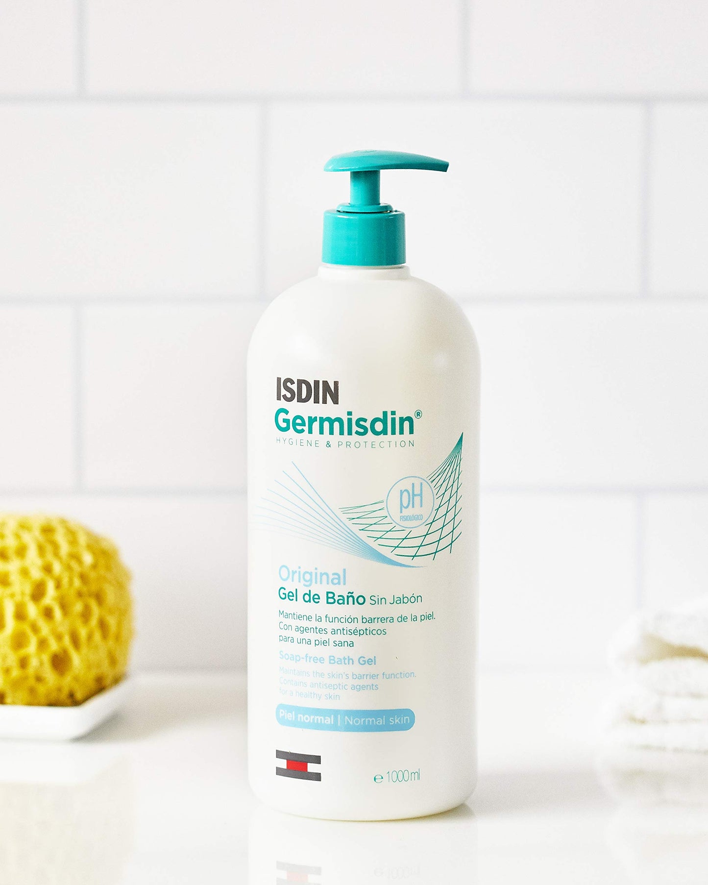 ISDIN Lambdapil, Champú Anticaída, Ayuda a Reducir la Caída del Cabello y Estimula el Crecimiento Capilar, 200ml + Higiene Corporal Germ Original 500 ml