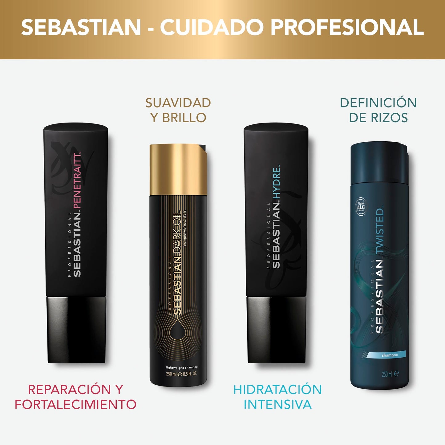 Acondicionador Sebastian Dark Oil Light 250 ml