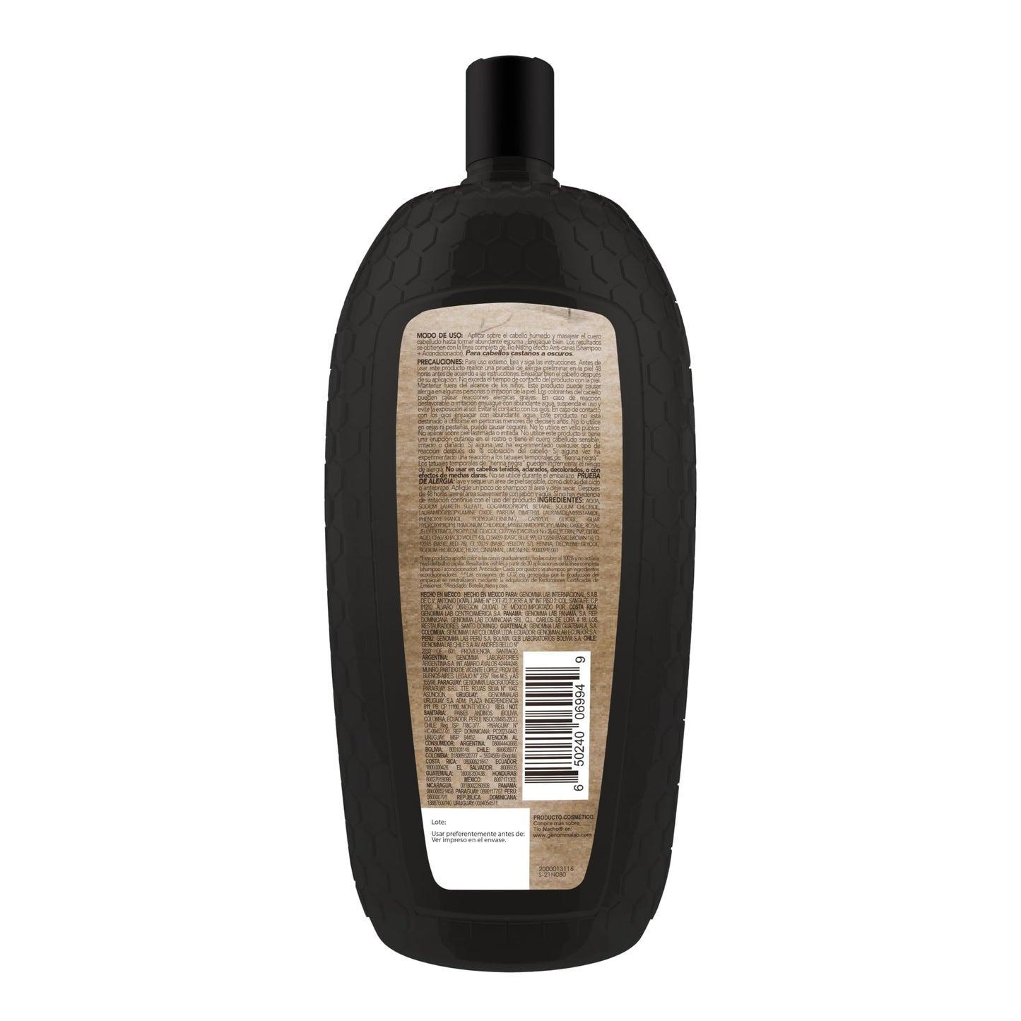 TIO NACHO Shampoo Efecto Anti-Canas 950ml | Tonaliza y Cuida tu Cabello