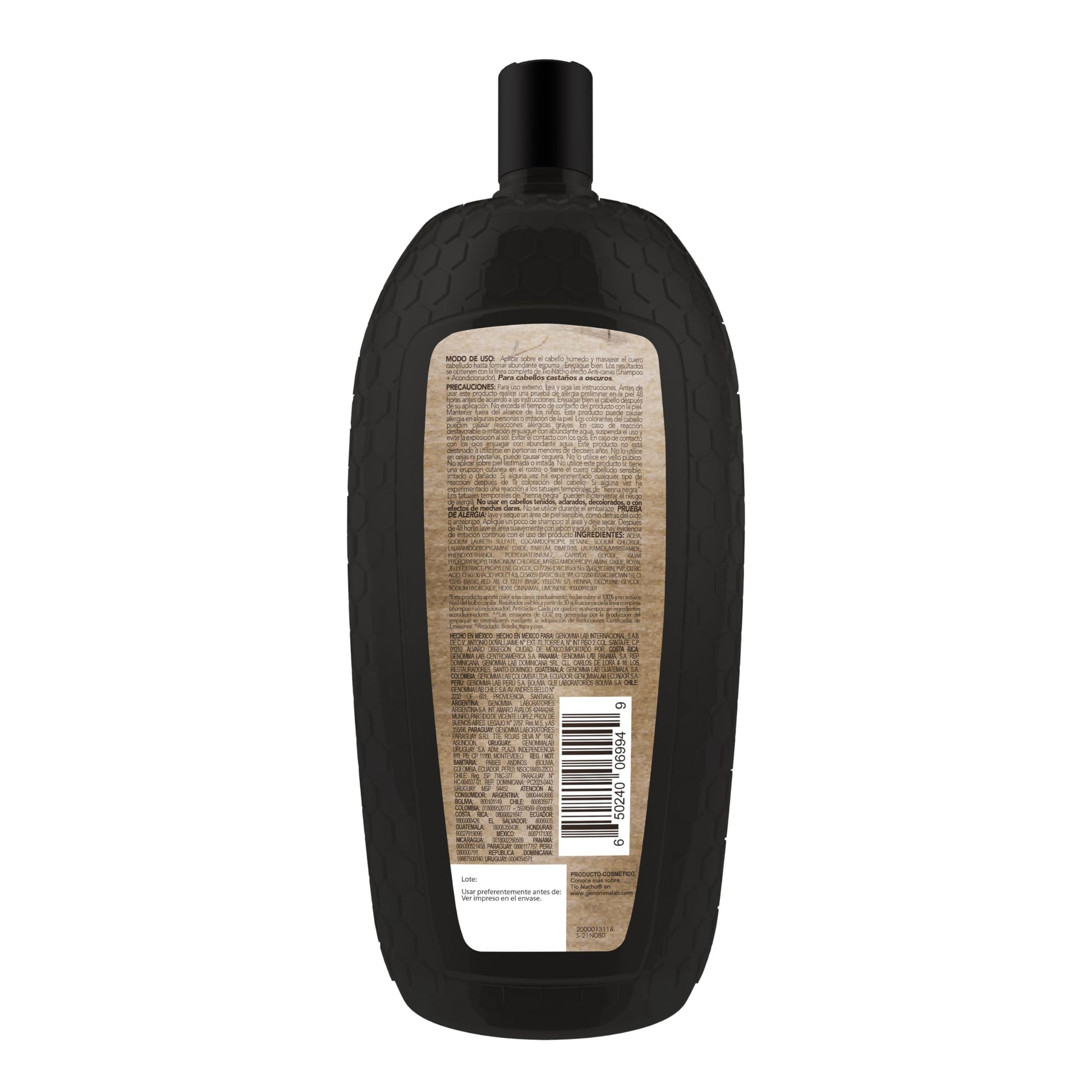 TIO NACHO Shampoo Efecto Anti-Canas 950ml | Tonaliza y Cuida tu Cabello