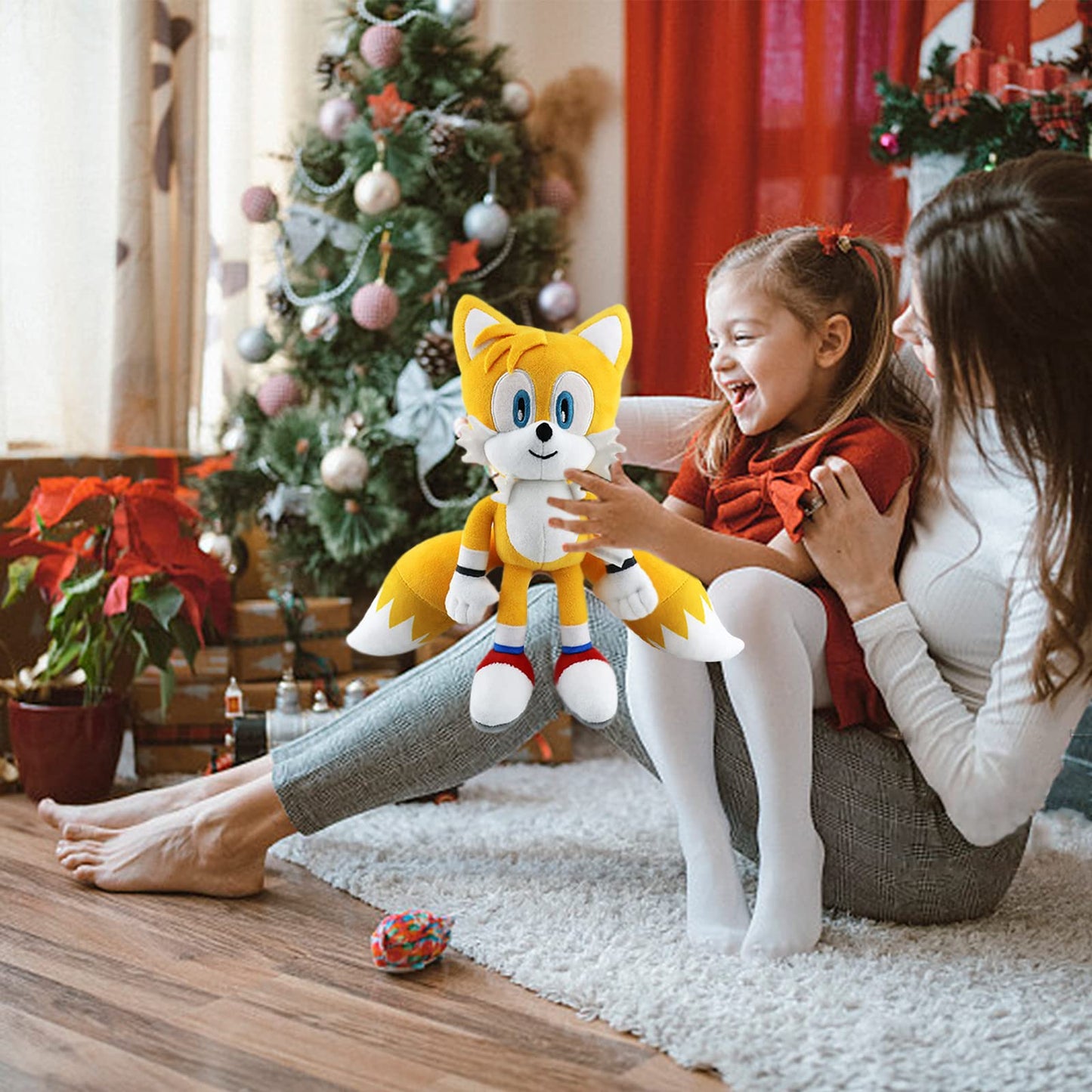 Juguetes de peluche para Hedgehog,12 pulgadas personajes de dibujos animados,Juguete de Peluche Suave para Sala de Estar,Oficina,Coche,Regalos navideños perfectos Para Niños y Niñas (Amarillo)