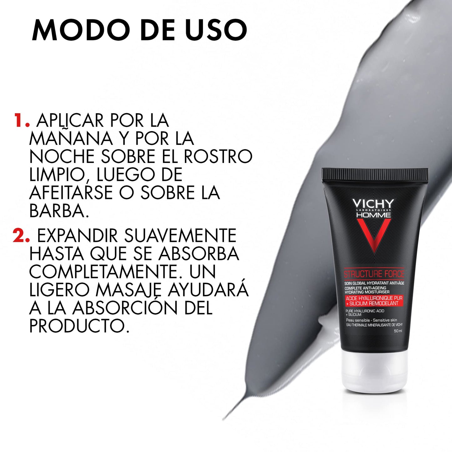 Crema Anti-edad para Hombre Structure Force Vichy Homme 50ml