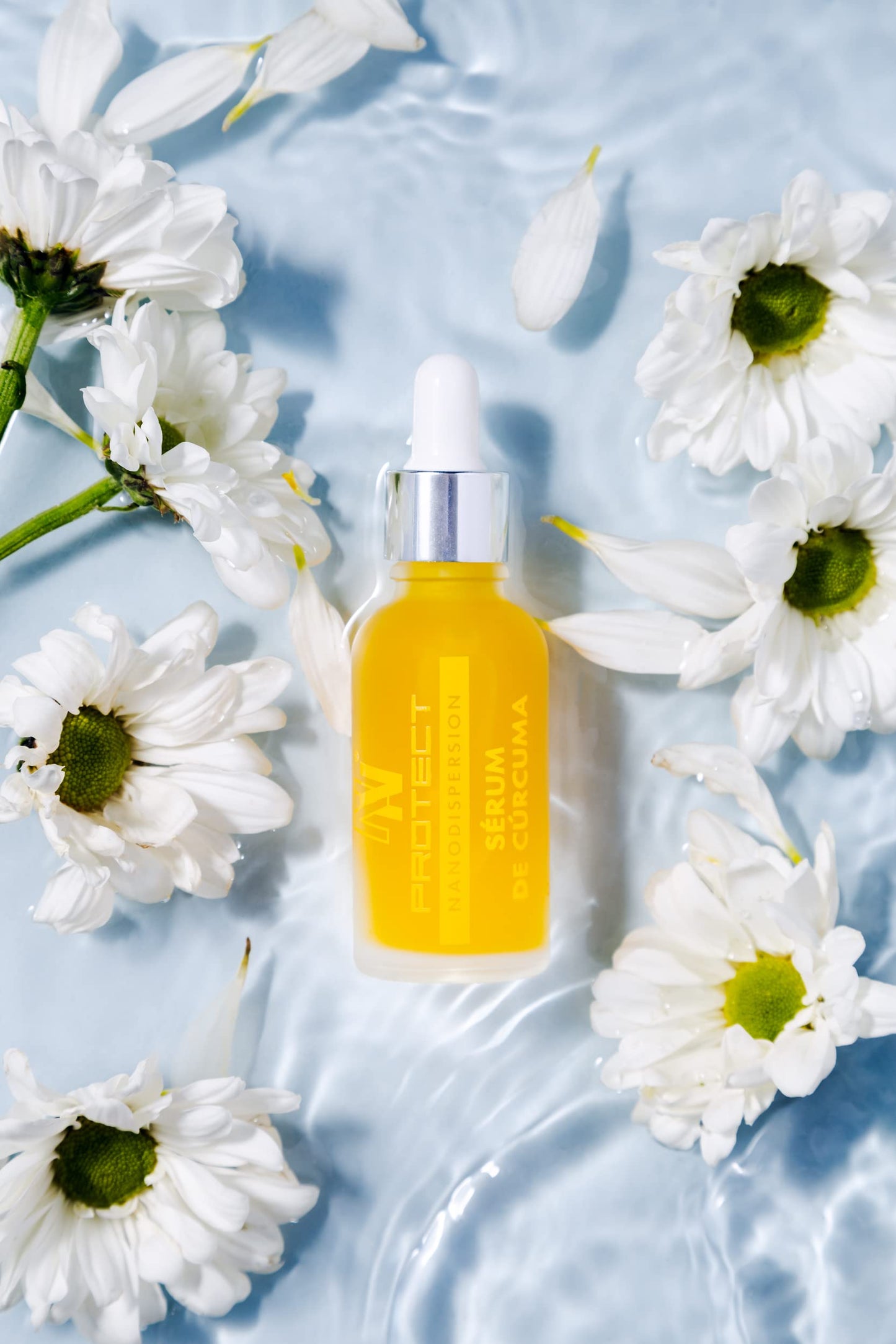 NN PROTECT | Serum con extracto de cúrcuma + Ácido hialuronico puro al 1.5% + colágeno + elastina 30 ml