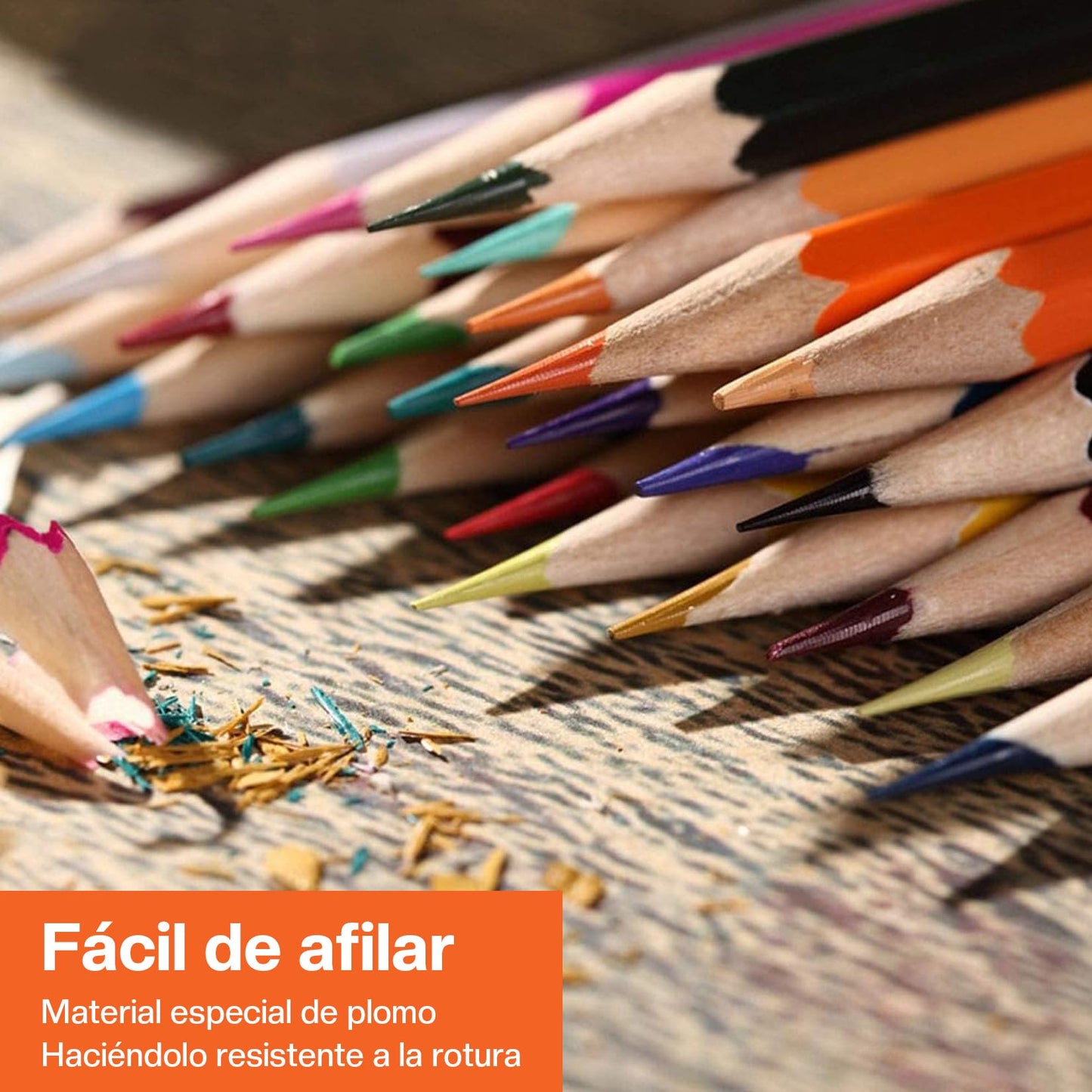 Juego de Lápices de Colores - 48 Lapices de Colores Profesionales, Kit Profesional de Dibujo en Color, Dibujo de Arte, Regalo Perfecto para Niño, Amante de La Pintura, Principiantes Y Artistas