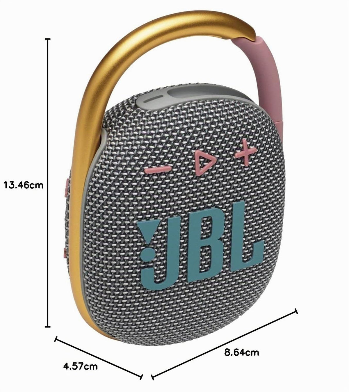 Bocina Portátil JBL Gris Bluetooth Clip 4