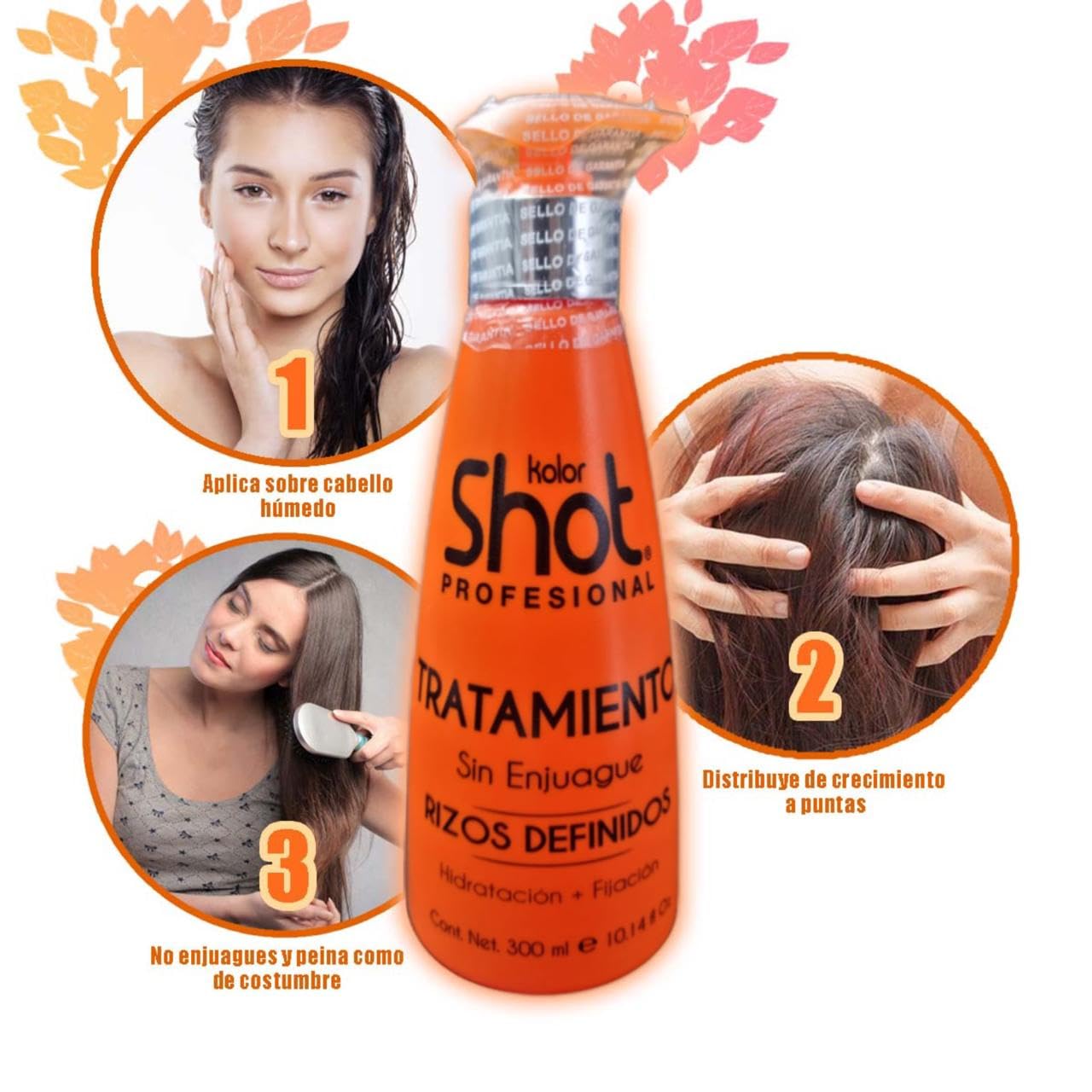 Tratamiento Profesional Kolor Shot Sin Parabenos Ni Sulfatos para Rizos Definidos Curly Friendly