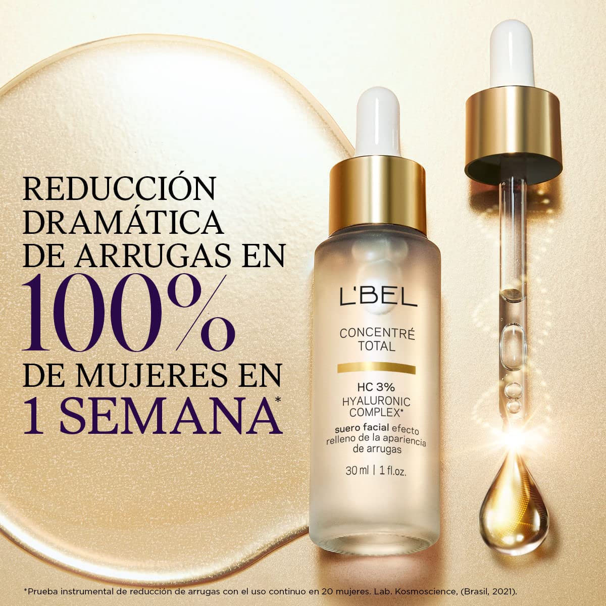 L'BEL - Kit Concentré Total Hyaluronic Complex y B3 10% Niacinamide Pure 30ml