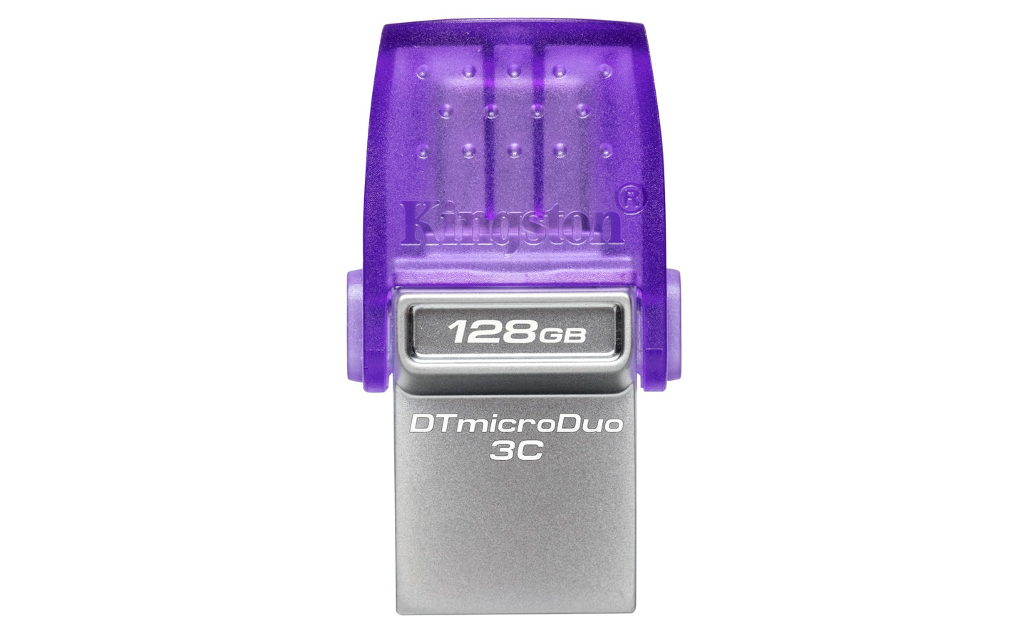 Kingston USB Data Traveler MicroDuo 3C, Capacidad: 128GB, USB Type-C y Type-A (DTDUO3CG3/128GB)