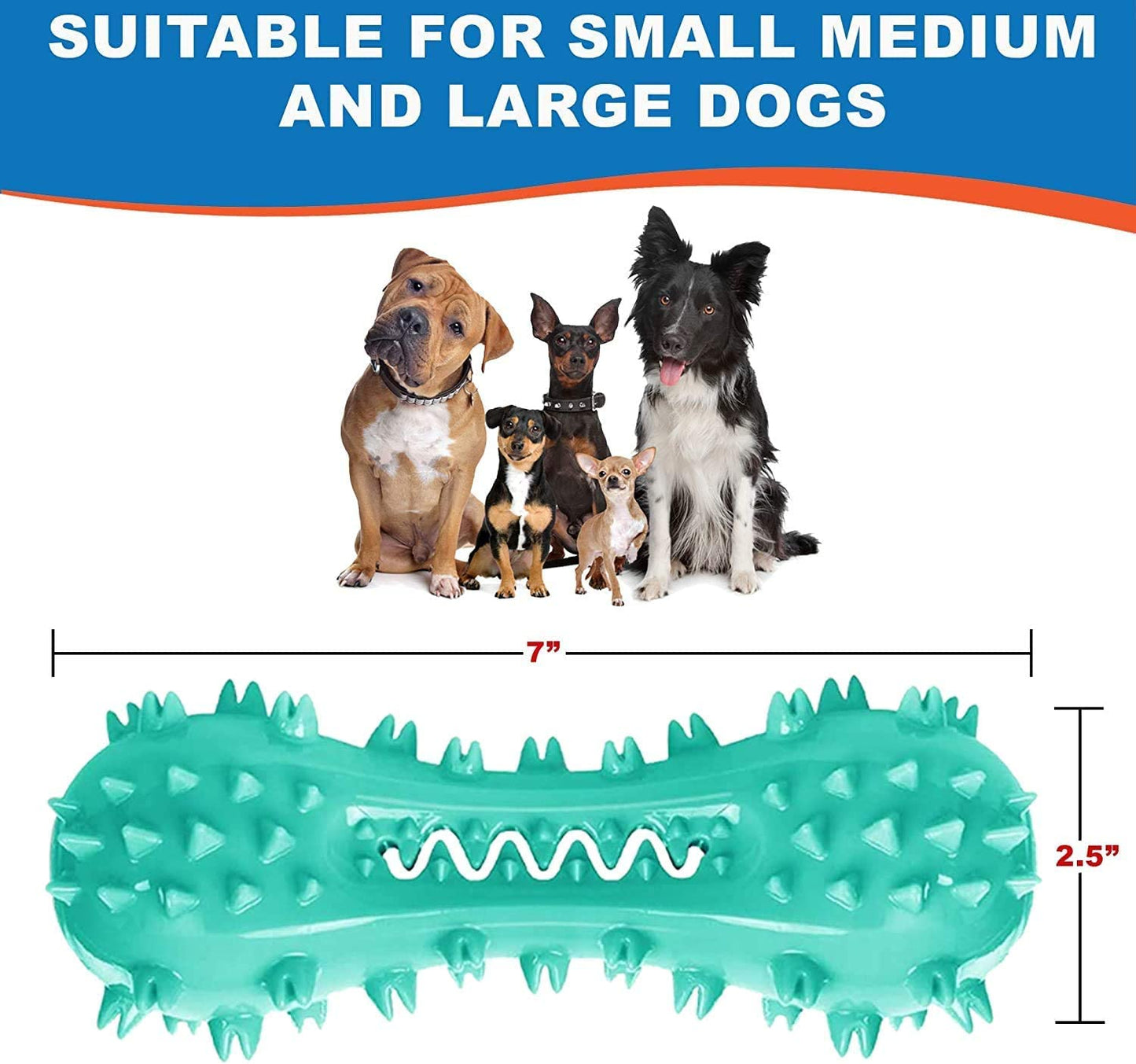 CERISURIO Cepillo De Dientes para Perros, Hueso De Palo para Limpiar Los Dientes del Perro, Cepillarse Los Dientes, Juguetes para Masticar La Dentición, Cuidado Bucal Dental para Perros Pequ