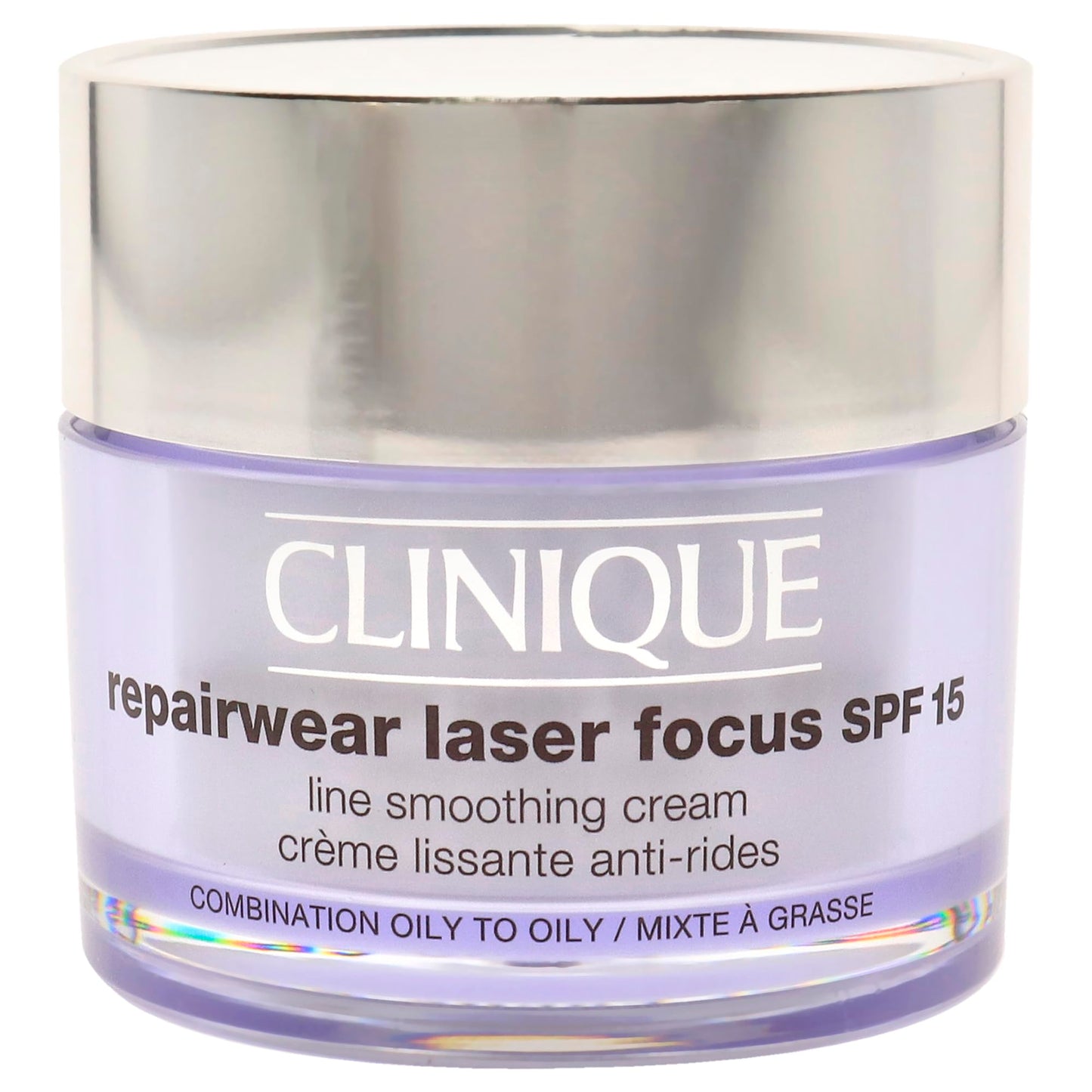 Clinique Repairwear Laser Focus Line Smoothing Cream SPF 15 - Combination Oily to Oily For Women 1.7 oz Cream