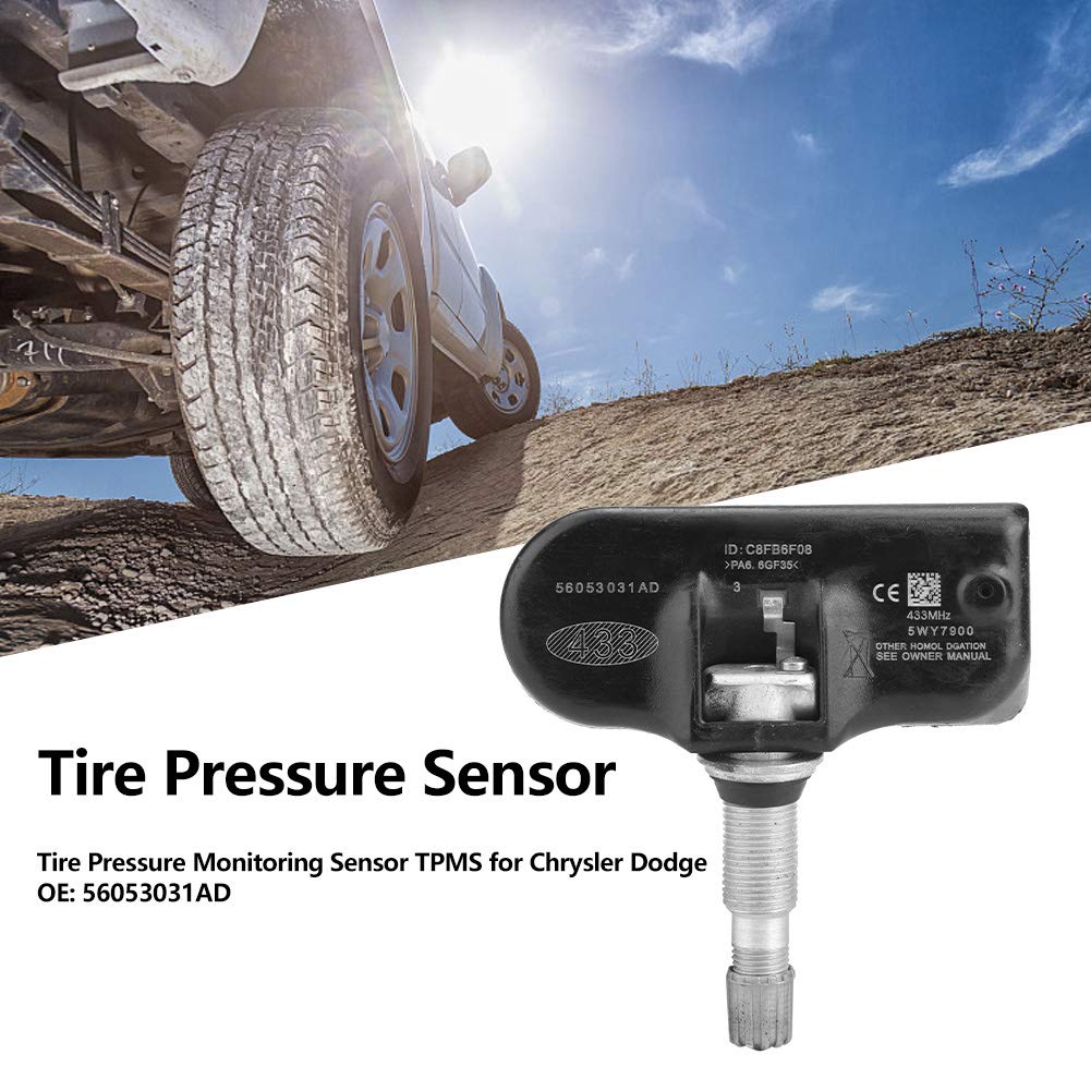 Gorgeri Sensor de presión de neumáticos, ABS Sensor de control de presión de neumáticos TPMS 56053031AD