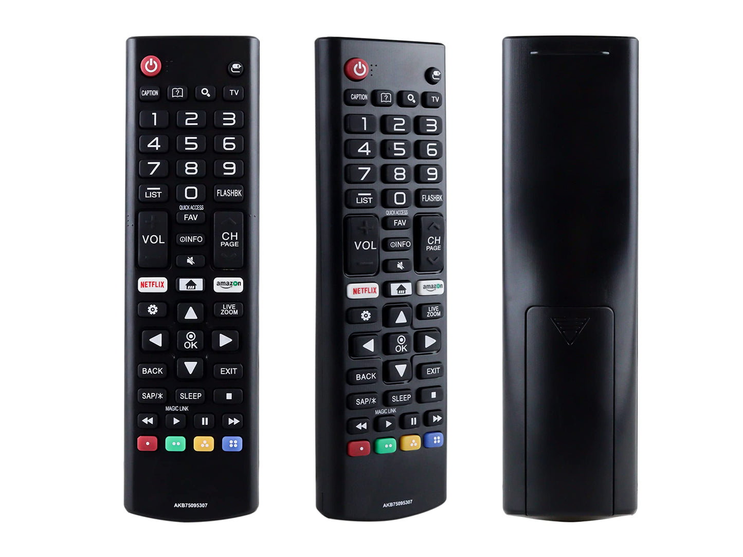 CONTROL EXPERT - Control Remoto Compatible con LG AKB75095315 AKB75095307 Reemplazo Universal Smart TV Netflix Amazon Magic Link LCD TV 43UJ6500 43UJ6560 49UJ6500 49UJ6560 55UJ6520 55UJ6540