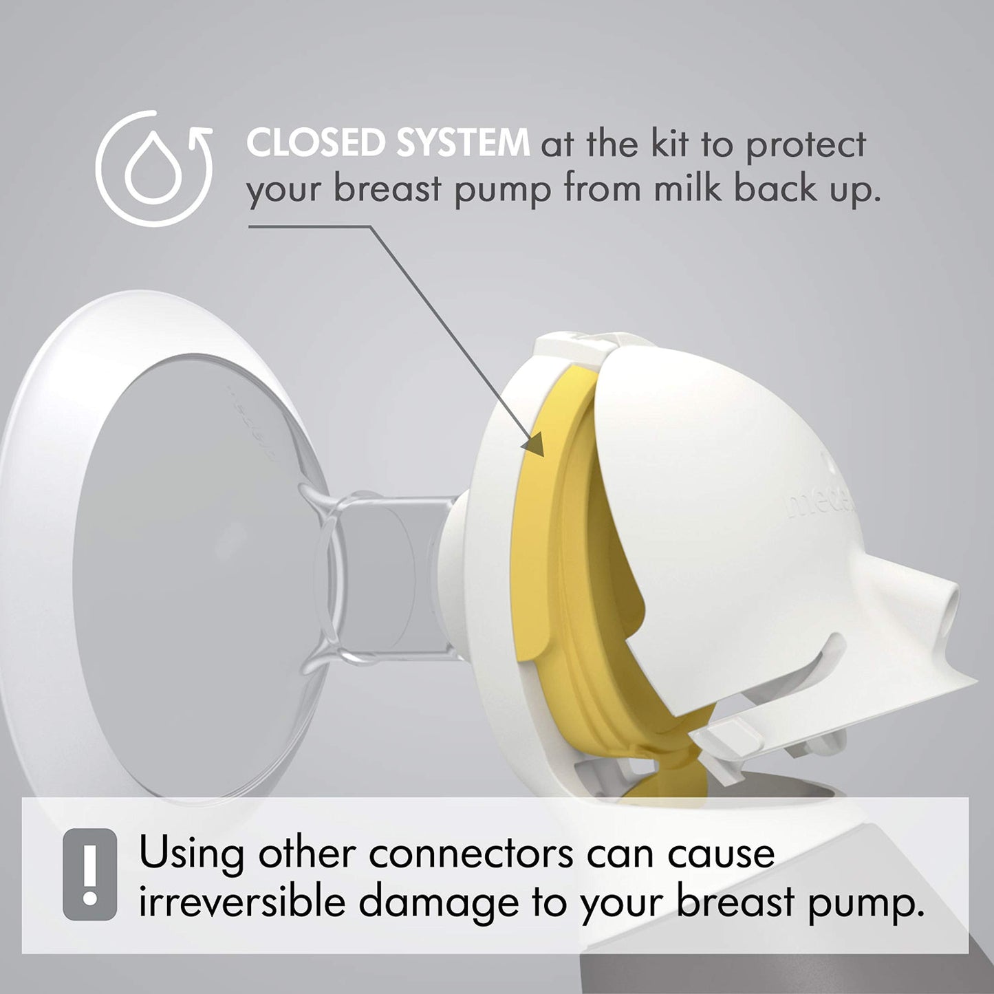 Conectores Medela PersonalFit Flex Transparente Compatibles con Bombas MaxFlow y Freestyle Extractor de Leche