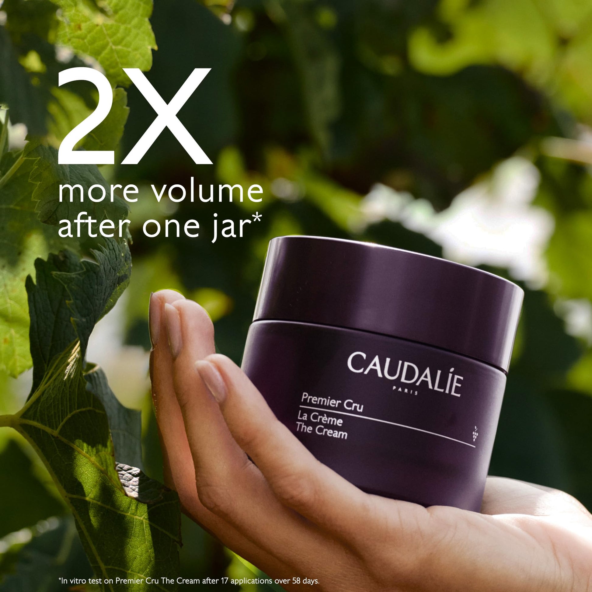 Caudalie Premier Cru Set de Cuidado de la Piel para Corregir Todos los Signos de la Edad con Crema Hidratante Antiedad Premier Cru en Tamaño Completo + 2 Productos de Viaje Gratis (Valor de $4366.67)