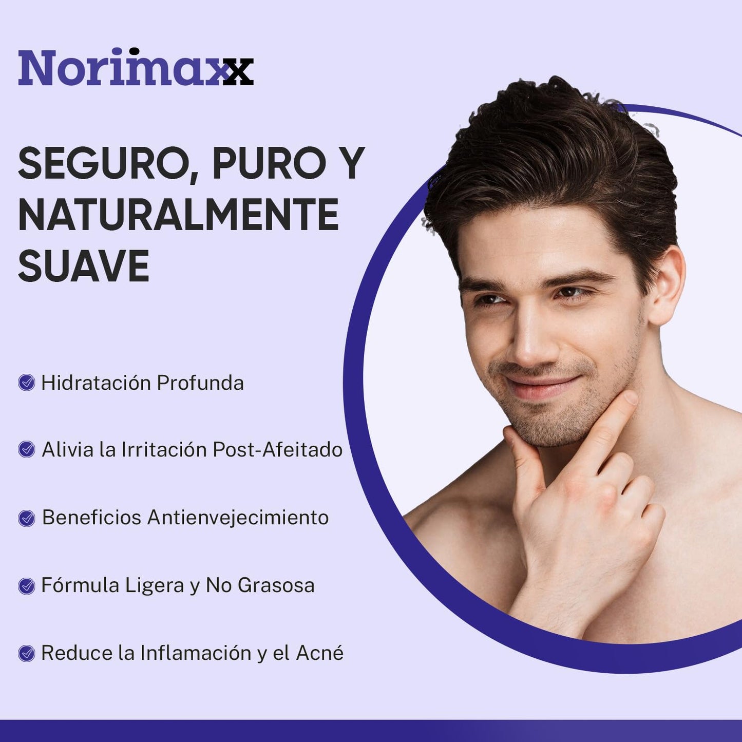 Gel Facial de Ácido Hialurónico con Aloe Vera