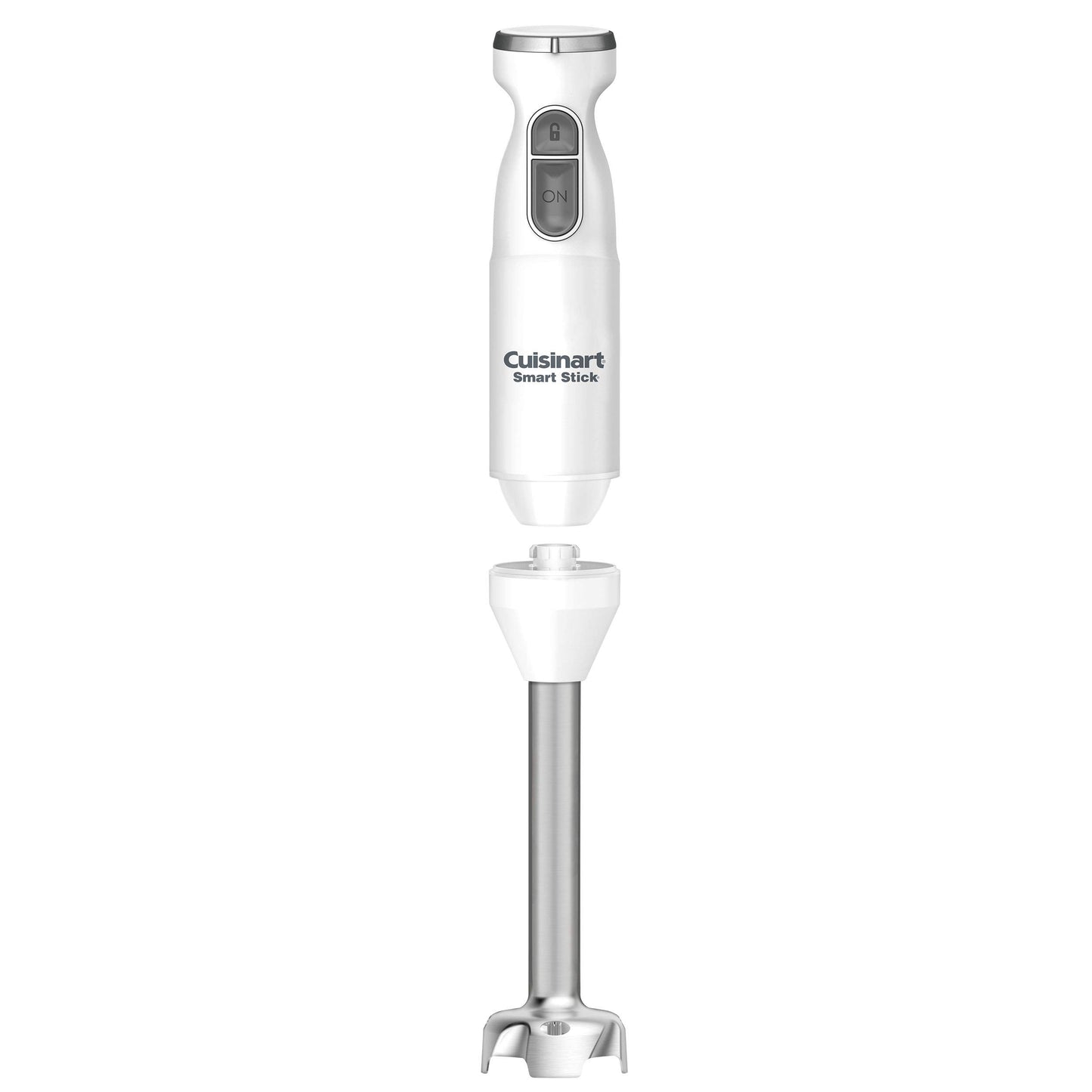 Cuisinart CSB-175 Batidora de inmersión blanca con vaso,