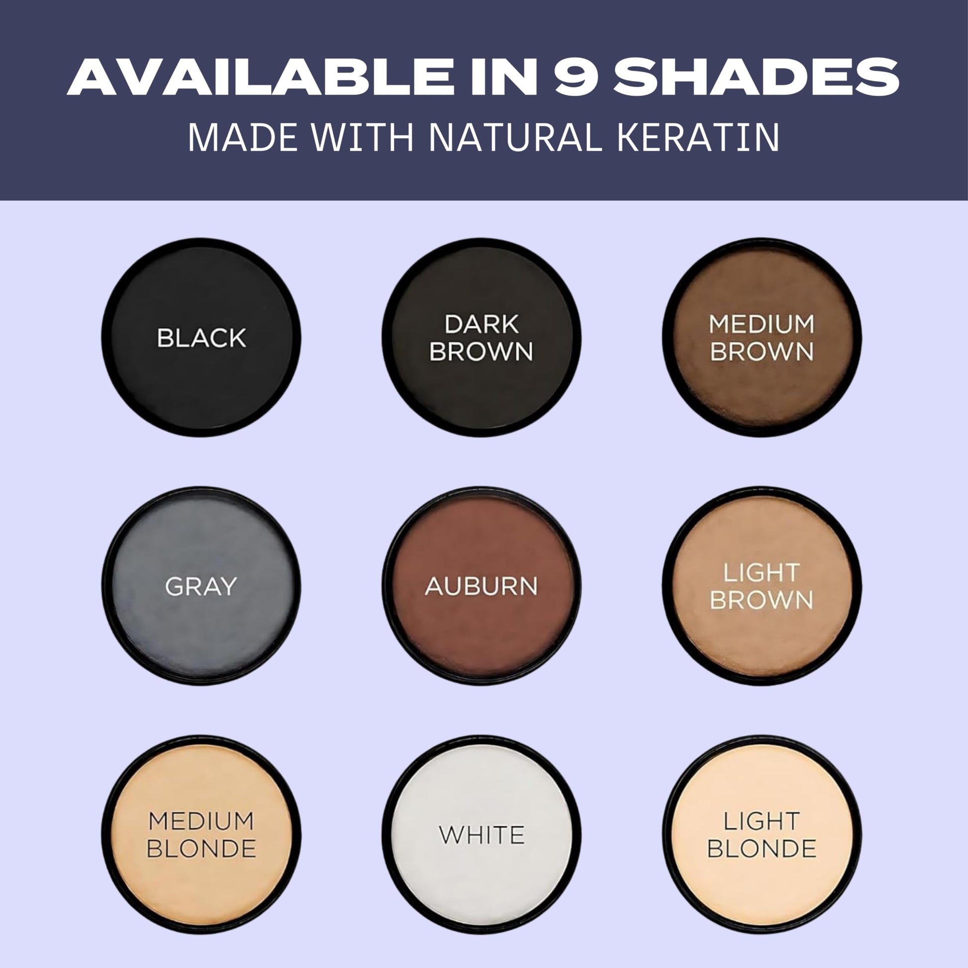 TOPPIK Fibras de construcción de pelo, Negro, 0.42 oz.