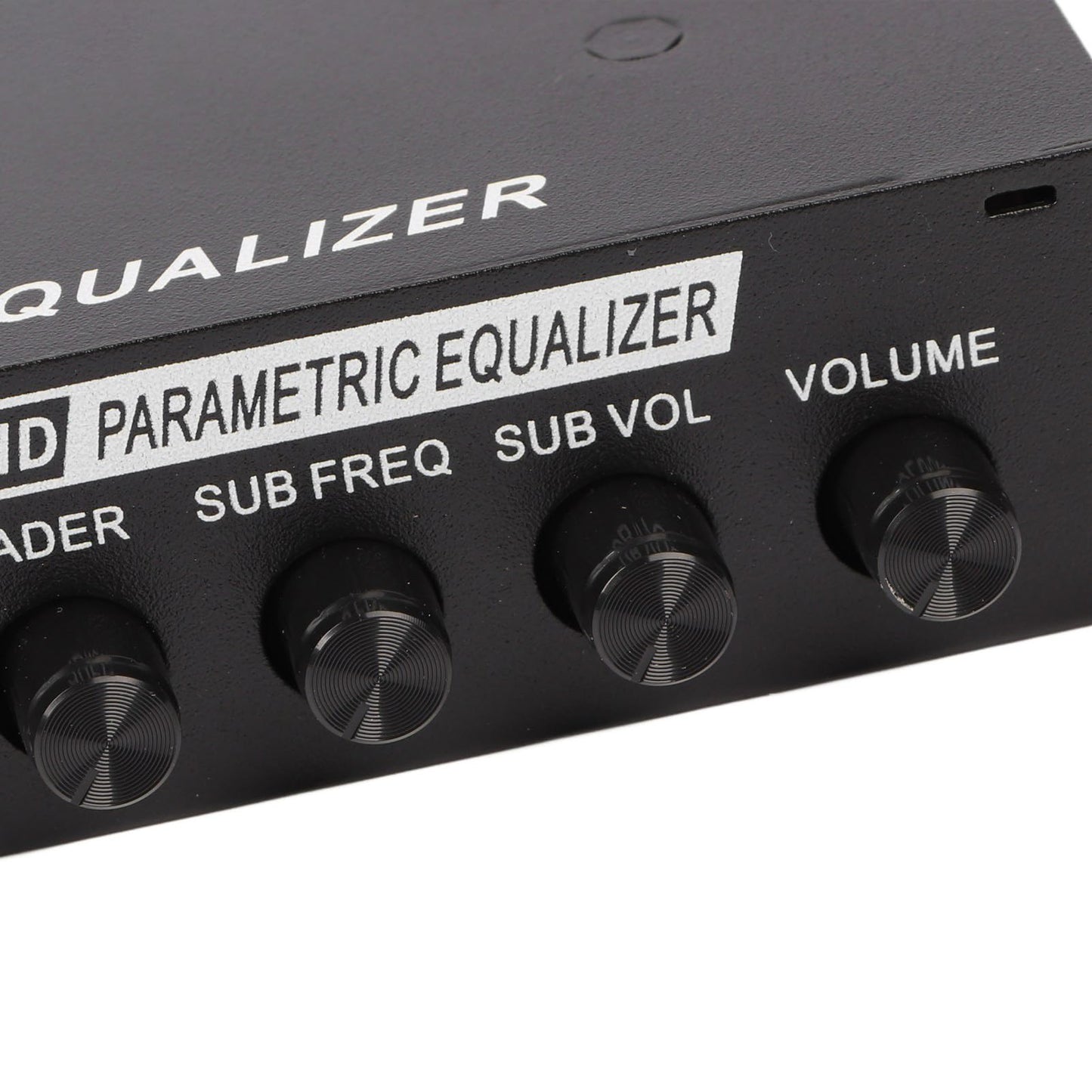 Fydun Ecualizador de Audio, Procesador de Audio Digital Ecualizadores Ajustable 5 Bandas Sintonización Precisa EQ Amplificador Crossover Ecualizador Gráfico