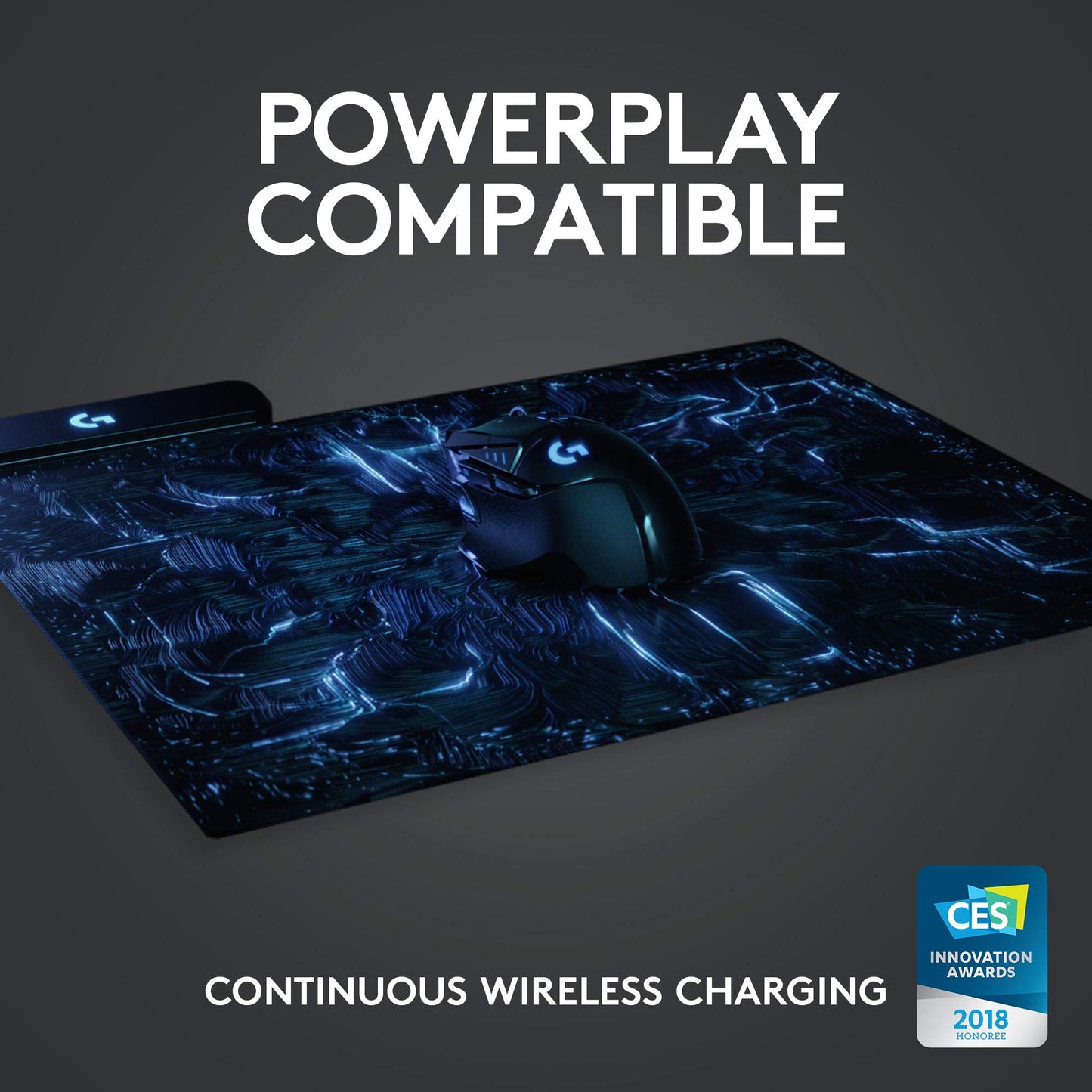 Logitech G Mouse inalámbrico para Juegos 502 Lightspeed con Sensor Hero 25K, Compatible con PowerPlay, Pesos sintonizables y Lightsync RGB, Negro