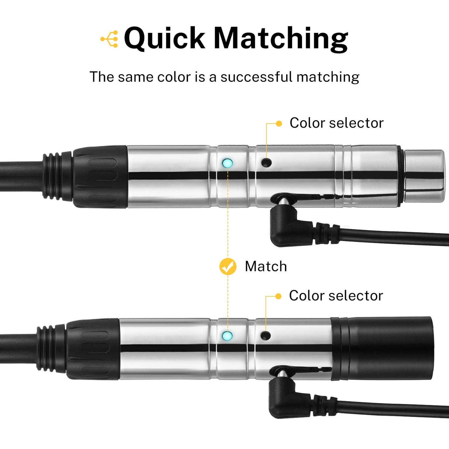 Donner 8 receptores inalámbricos DMX512 DMX Dfi DJ 2.4G y control de iluminación de 1 transmisor