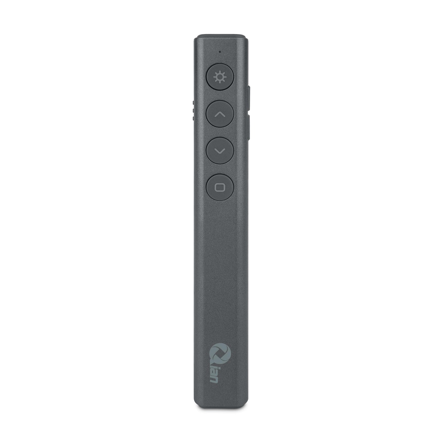 Presentador Inalámbrico QIAN Negro con Control Remoto para Diapositivas y PowerPoint, Alcance de 100m Compatible con Windows y Mac