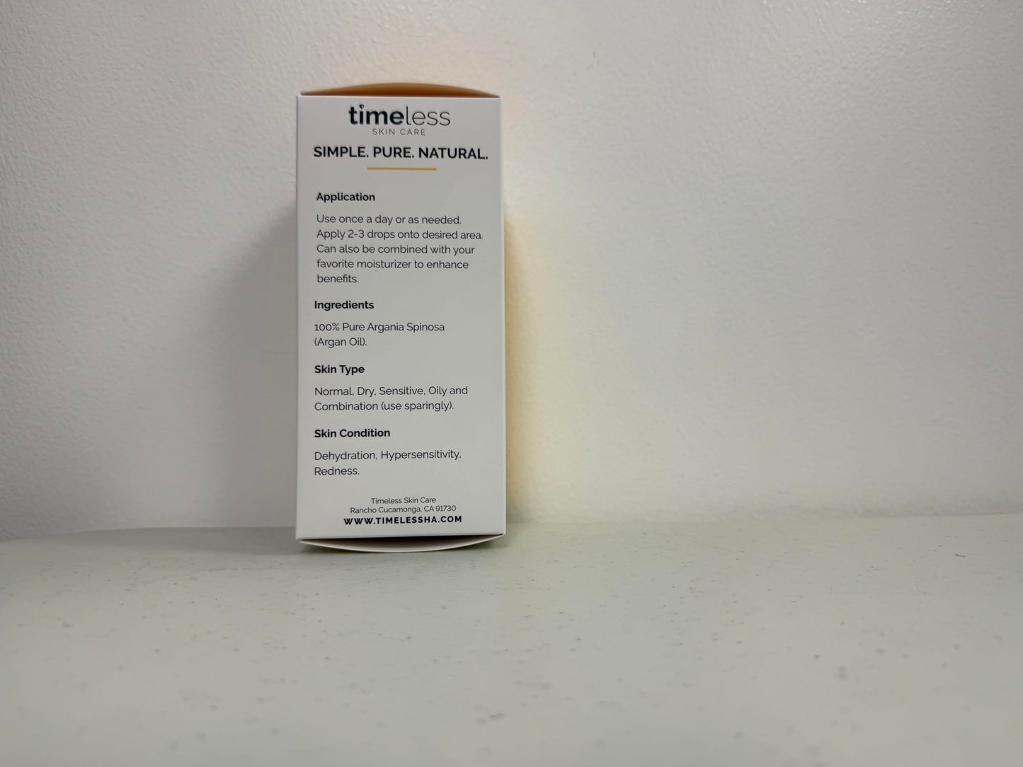 Argan Oil 100% Pure Refill 8 oz by Timeless Skin Care