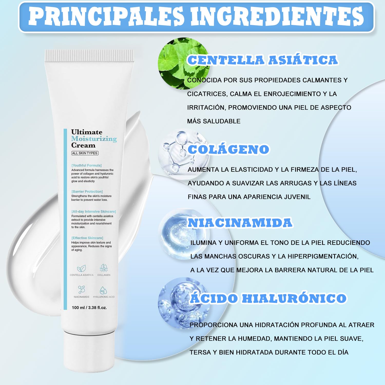 Crema Hidratante Vegana Anti-Edad con Fórmula Revitalizante - Set de 2 Unidades. ¡Hidratación Profunda y Piel Radiante! Ideal para Cuidado de la Piel.