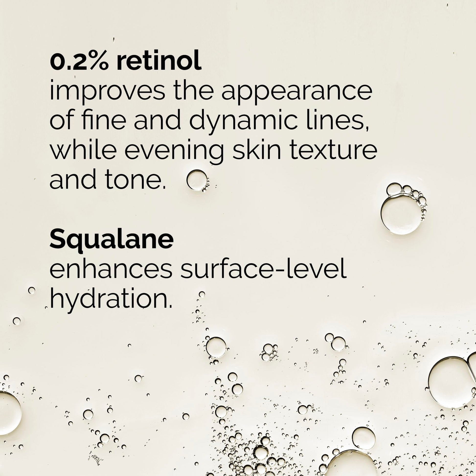The Ordinary Retinol 0.2% in Squalane - 30ml, reduce the appearances of fine lines