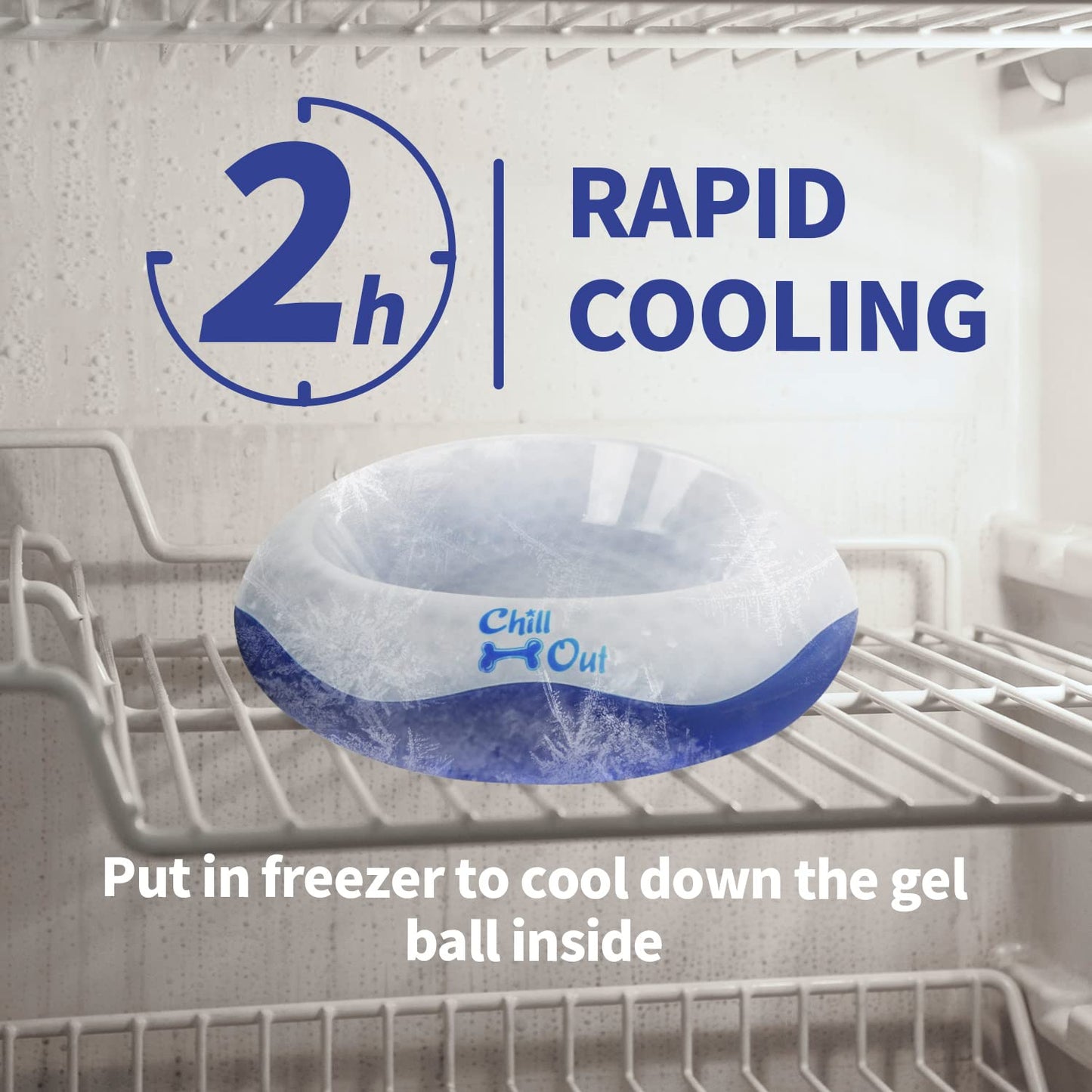 All FOR Paws All Four 8203 Bebedero de Fuente Automático Chill out Cooler Bowl, L