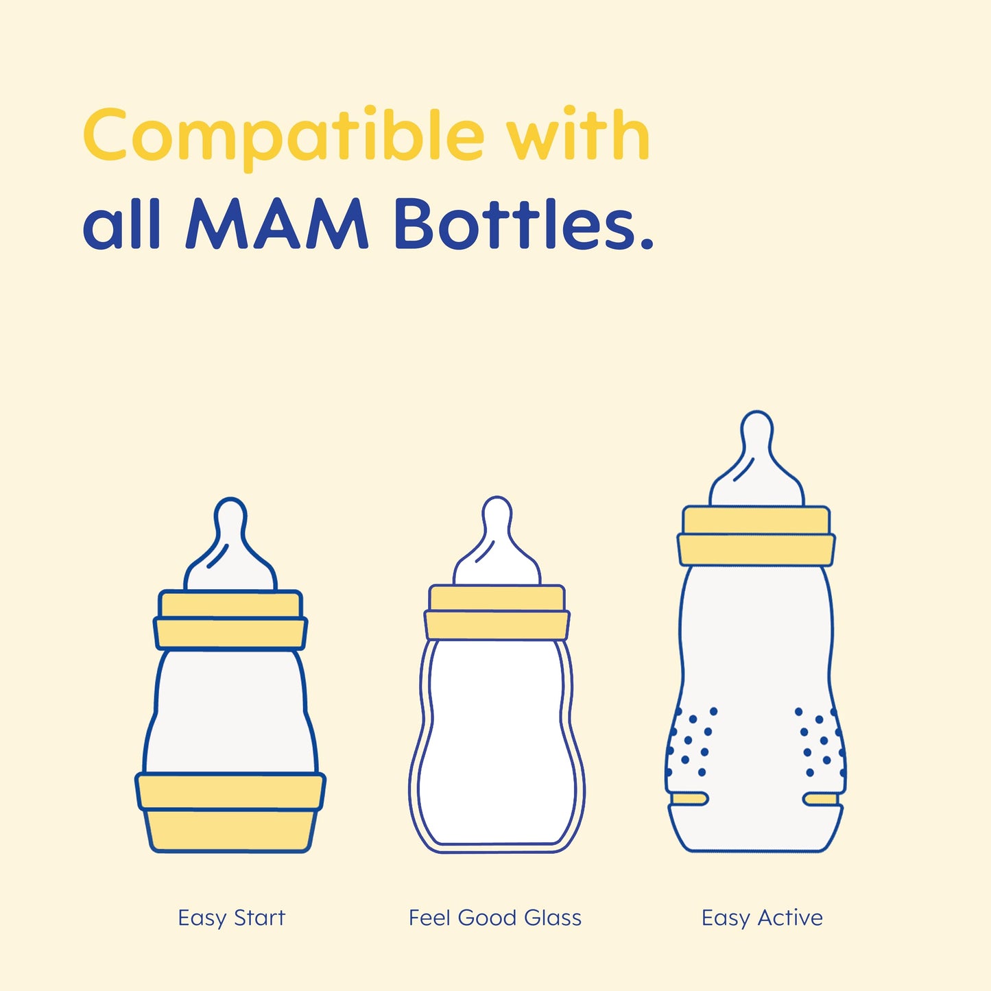 Mam - Tetinas de corte cruzado para uso con botellas Mam (paquete de 2)