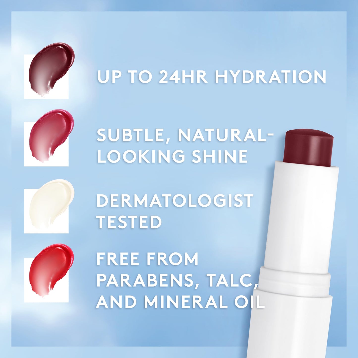 COVERGIRL Clean Fresh Tinted Lip Balm, You're the Pom