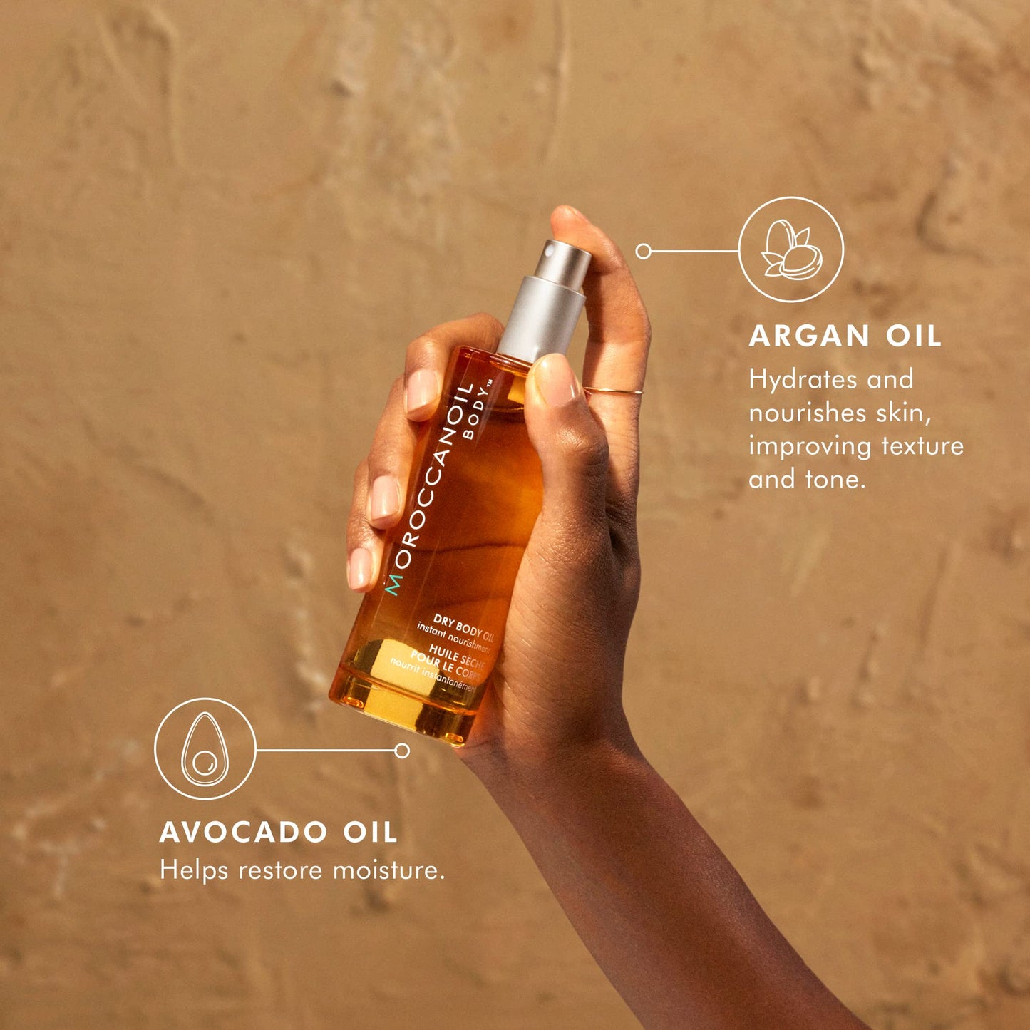 Moroccanoil Aceite Seco Corporal, 50ml