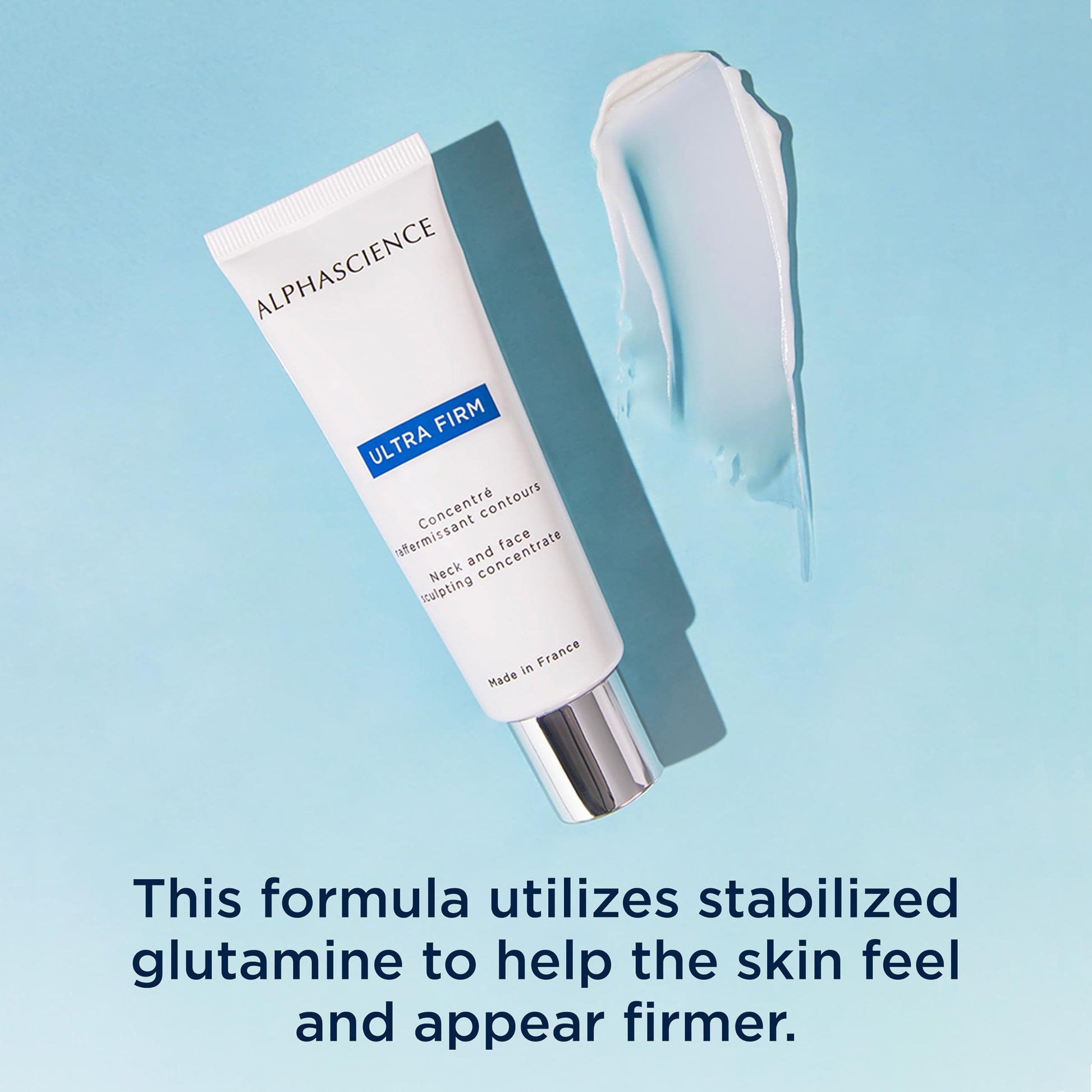 Serum Facial Alphascience Ultra Firm para Piel Firme y Radiante - 50 ml, Tratamiento Antiedad y Tensor con Ácido Hialurónico para Mujeres y Hombres