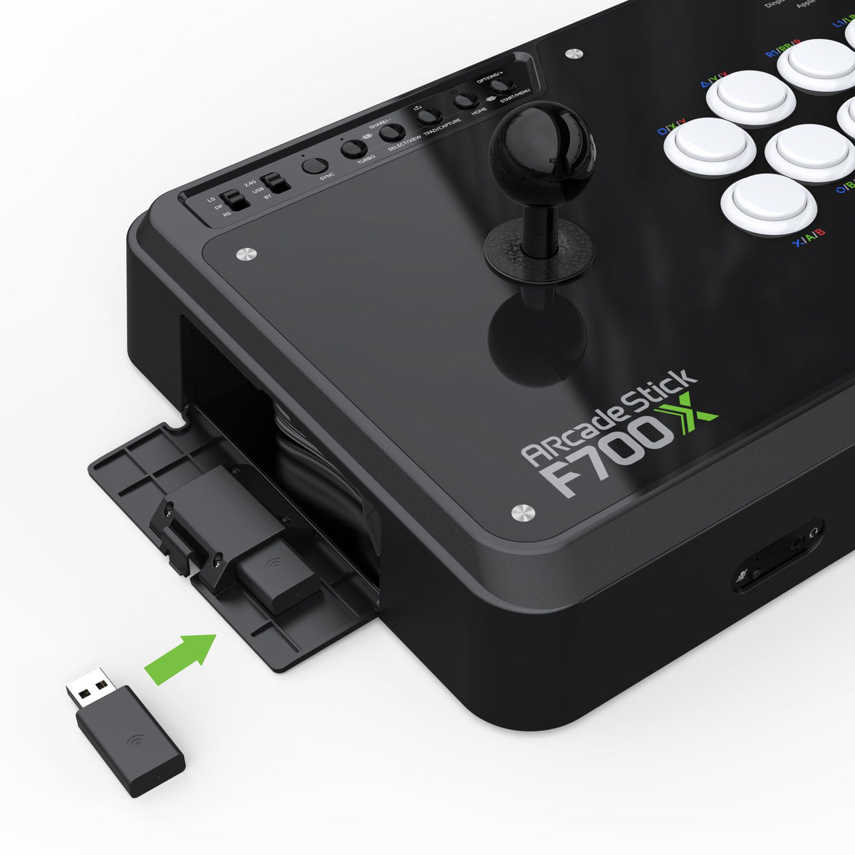 Receptor Dongle MAYFLASH 2.4G Inalámbrico Joystick F700X
