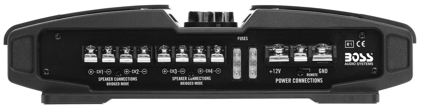 Boss Audio PF1800 Phantom 1800W 4 Channel Full Range, Class A/B Amplifier