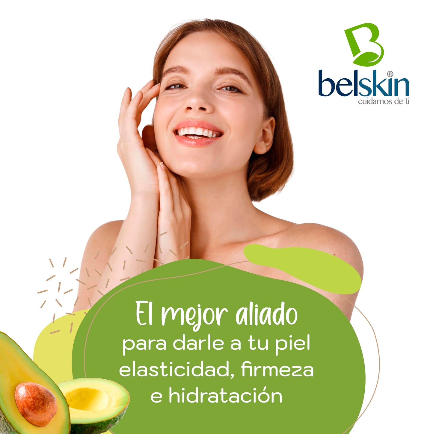 Belskin | 6 Pack Aceites Cosméticos de Aguacate | Aceite Para uso Corporal – Piel, Cuerpo y Cabello | Aceite para Cabello - Aceite Facial - Aceite Corporal | Hidrata y Suaviza Naturalmente | Aporta Fuerza y Brillo a Uñas y Pestañas | Cabello más Brilloso